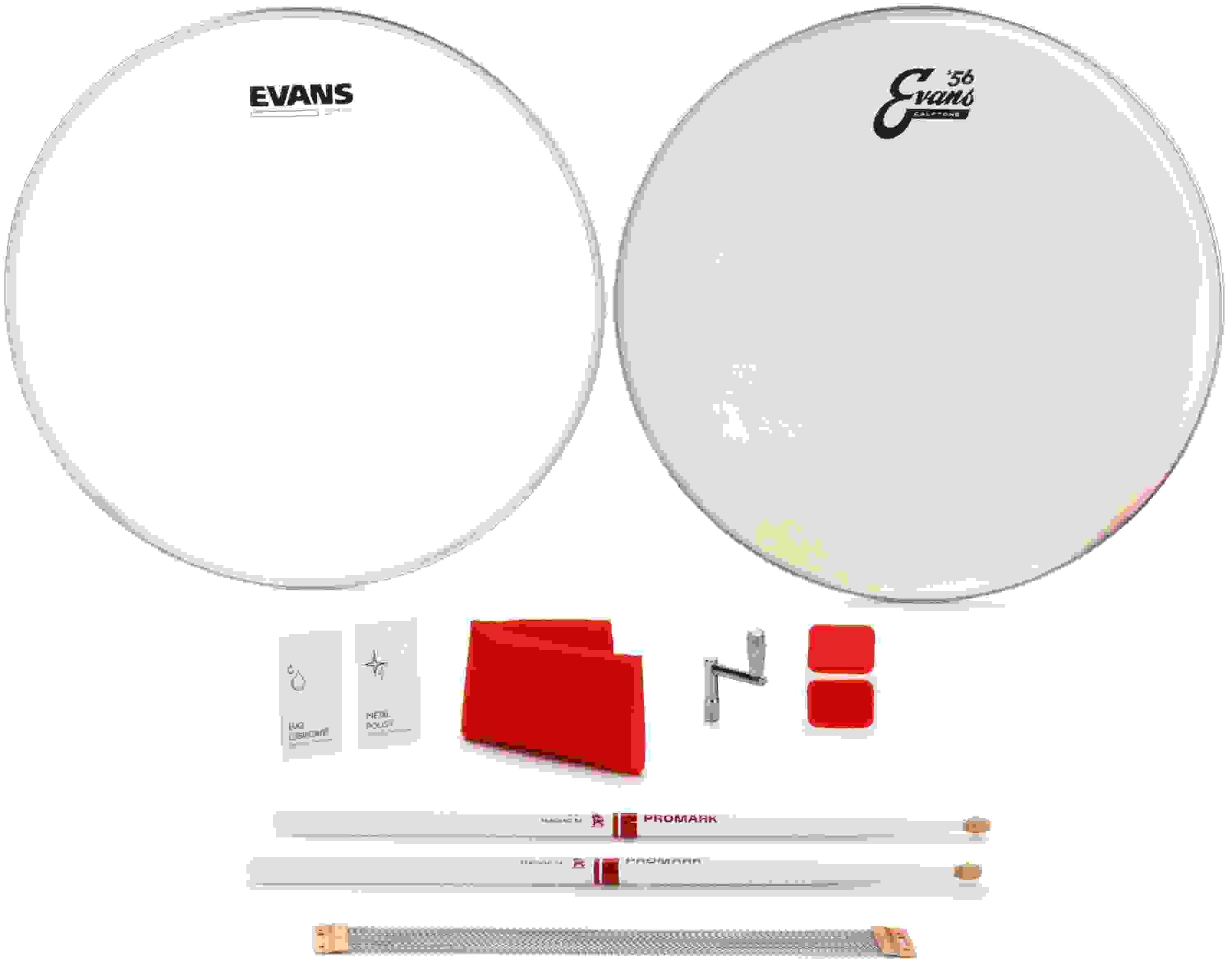 Evans Calftone Snare Tune-up Kit - 14-inch