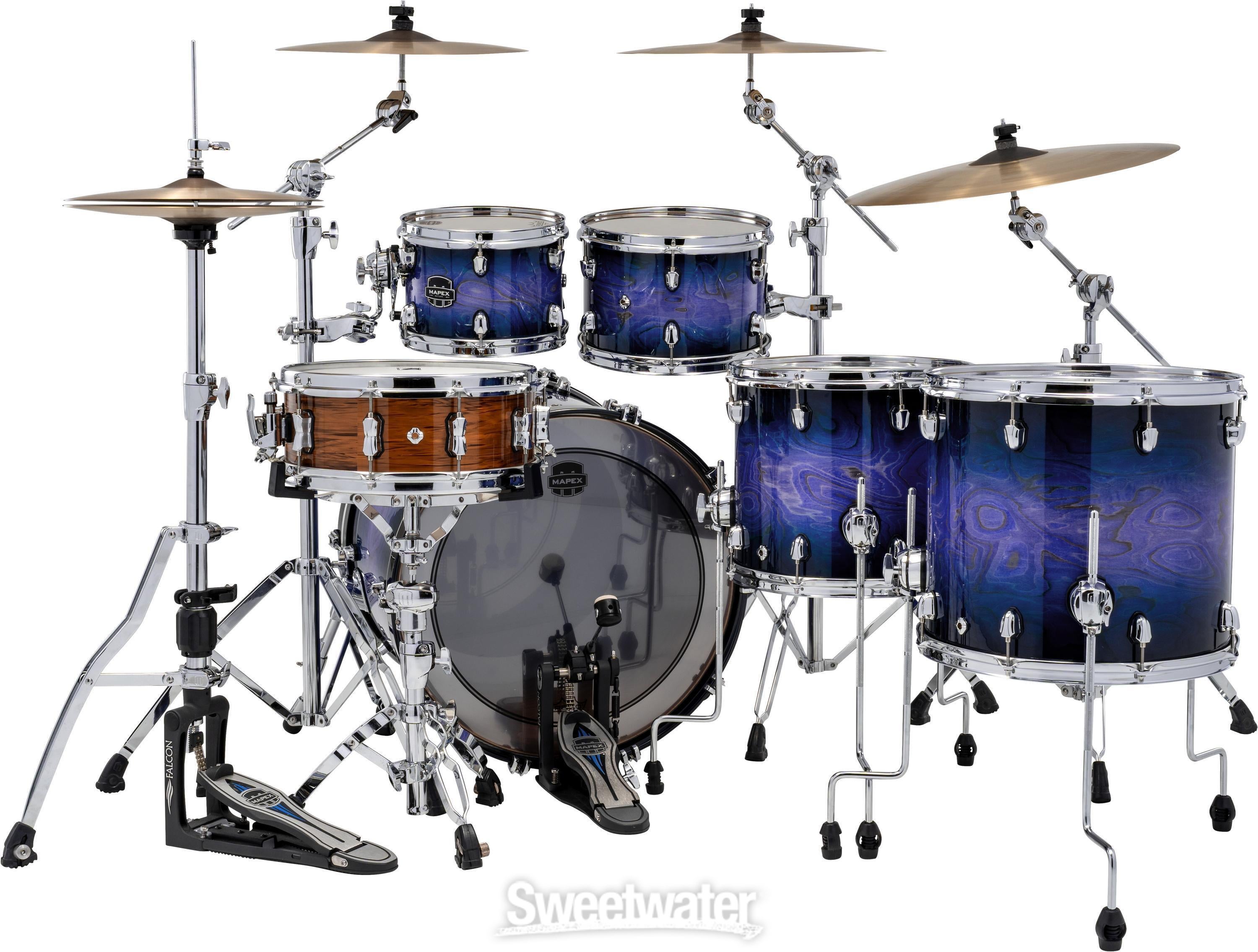 MAPPON REED オクタリアン　５本セット　ネコポス Mapex Saturn VI Studioease 5-piece Shell Pack - Cobalt Burst