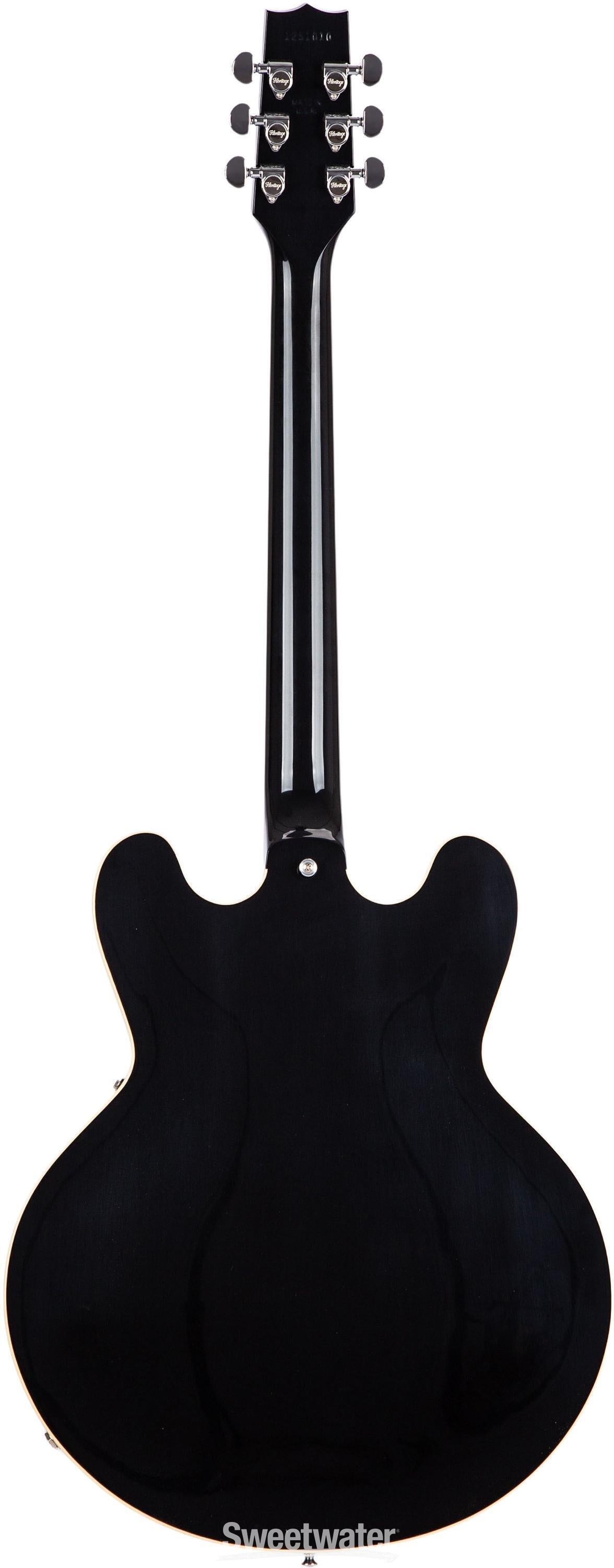 Heritage Standard II H-535 Semi-hollowbody Electric Guitar - Ebony