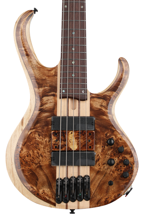Ibanez Bass Workshop BTB845V Bass Guitar - Antique Brown Stained 