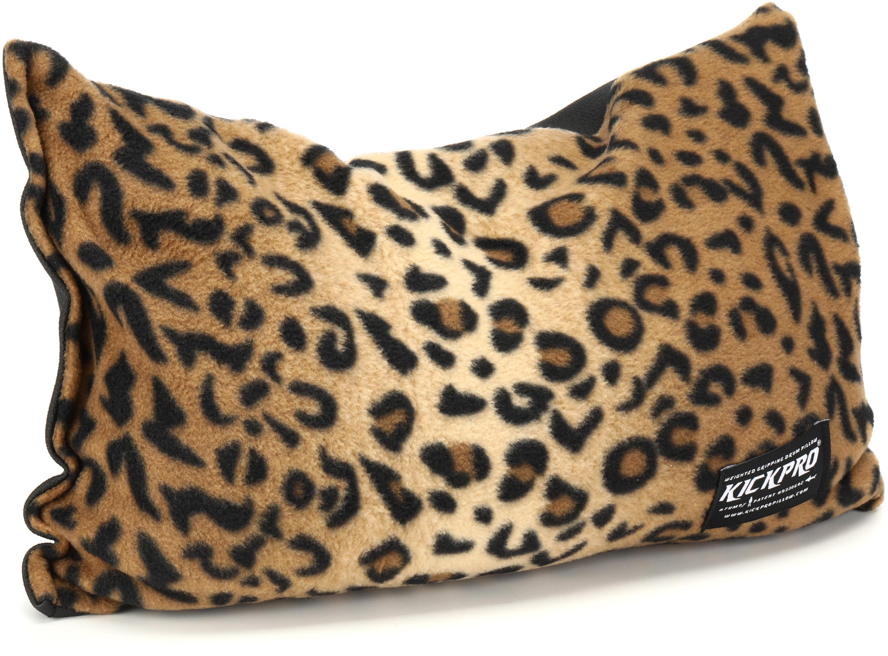 KICKPRO Weighted Kick Drum Pillow Cheetah Sweetwater