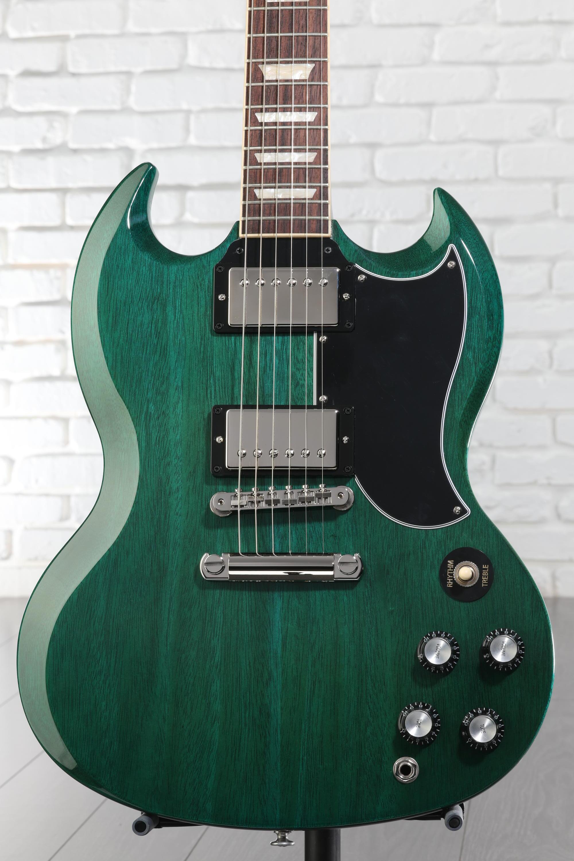Gibson SG Standard '61 Electric Guitar - Translucent Teal | Sweetwater
