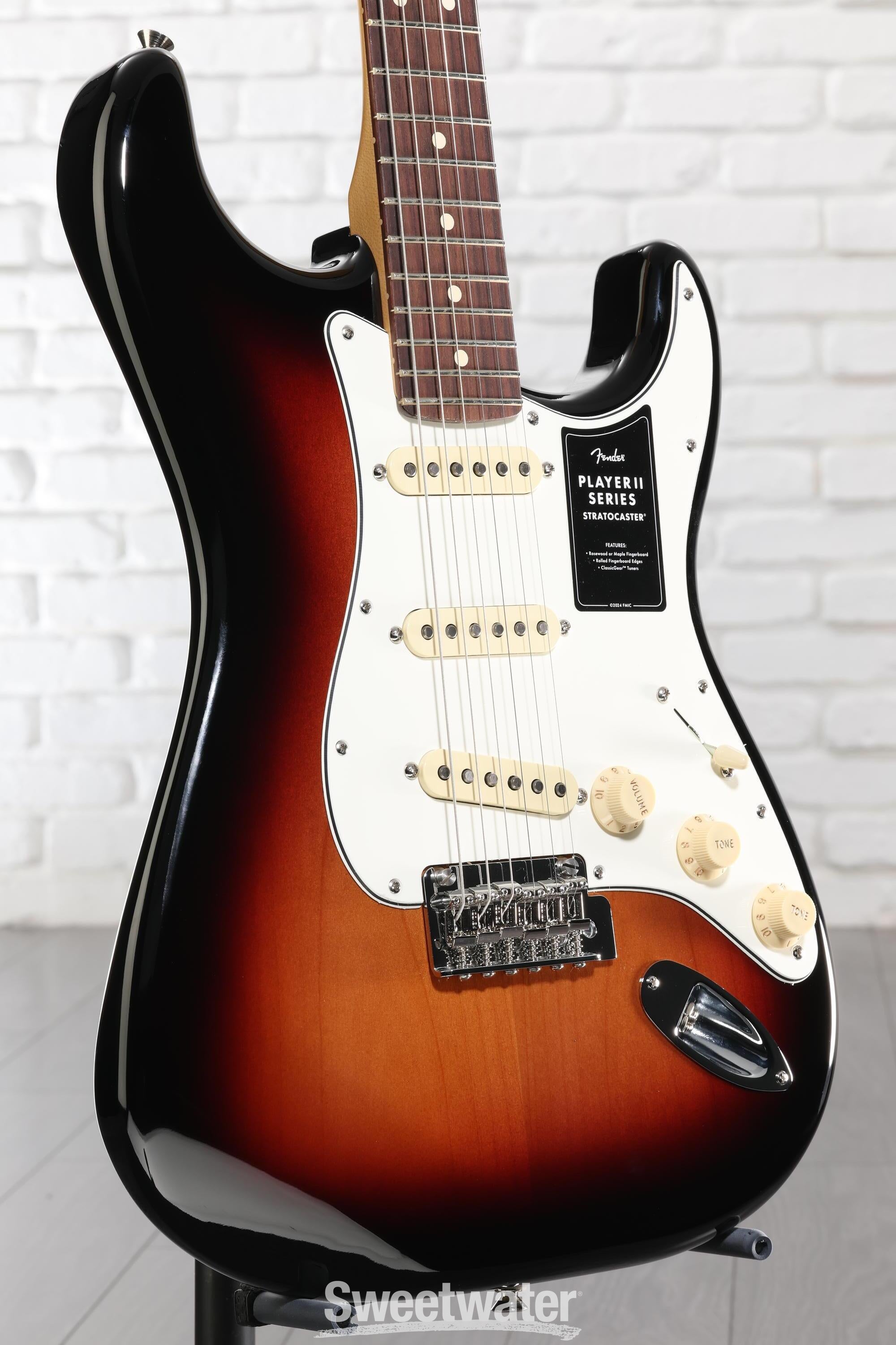 Fender Player II Stratocaster Electric Guitar - 3-color Sunburst