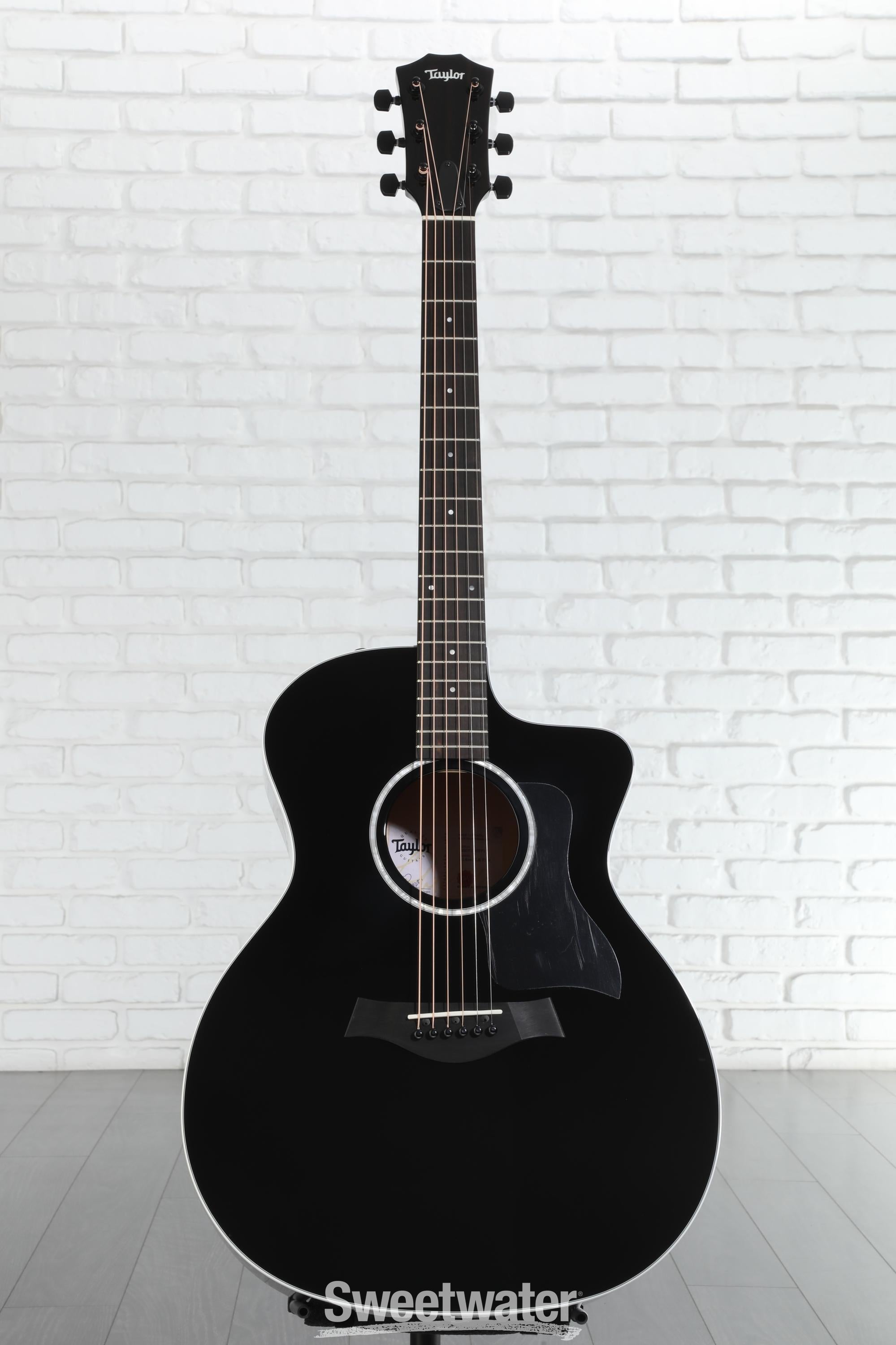Taylor 214ce Plus Acoustic-electric Guitar - Black | Sweetwater