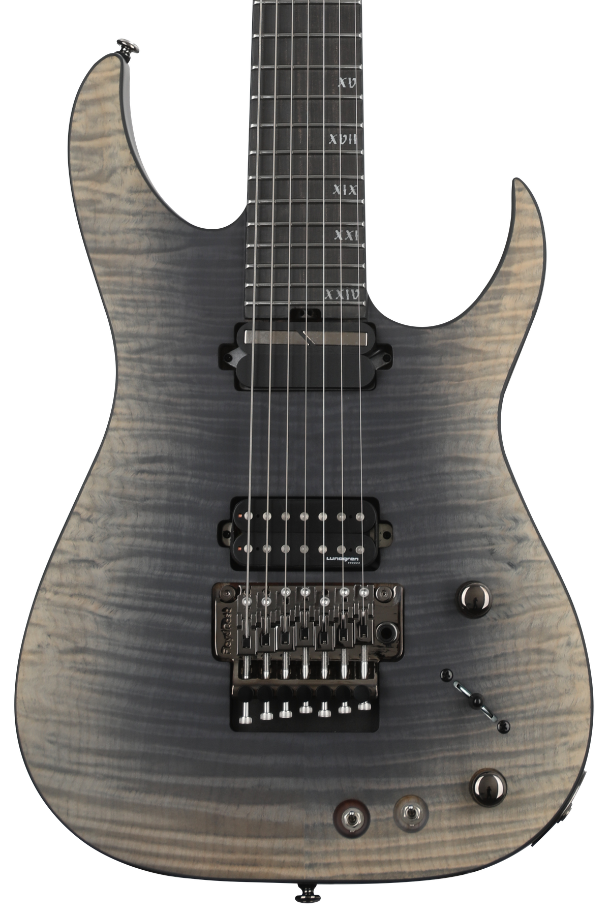 Schecter Banshee Mach-7 FR-S Electric Guitar - Fallout Burst