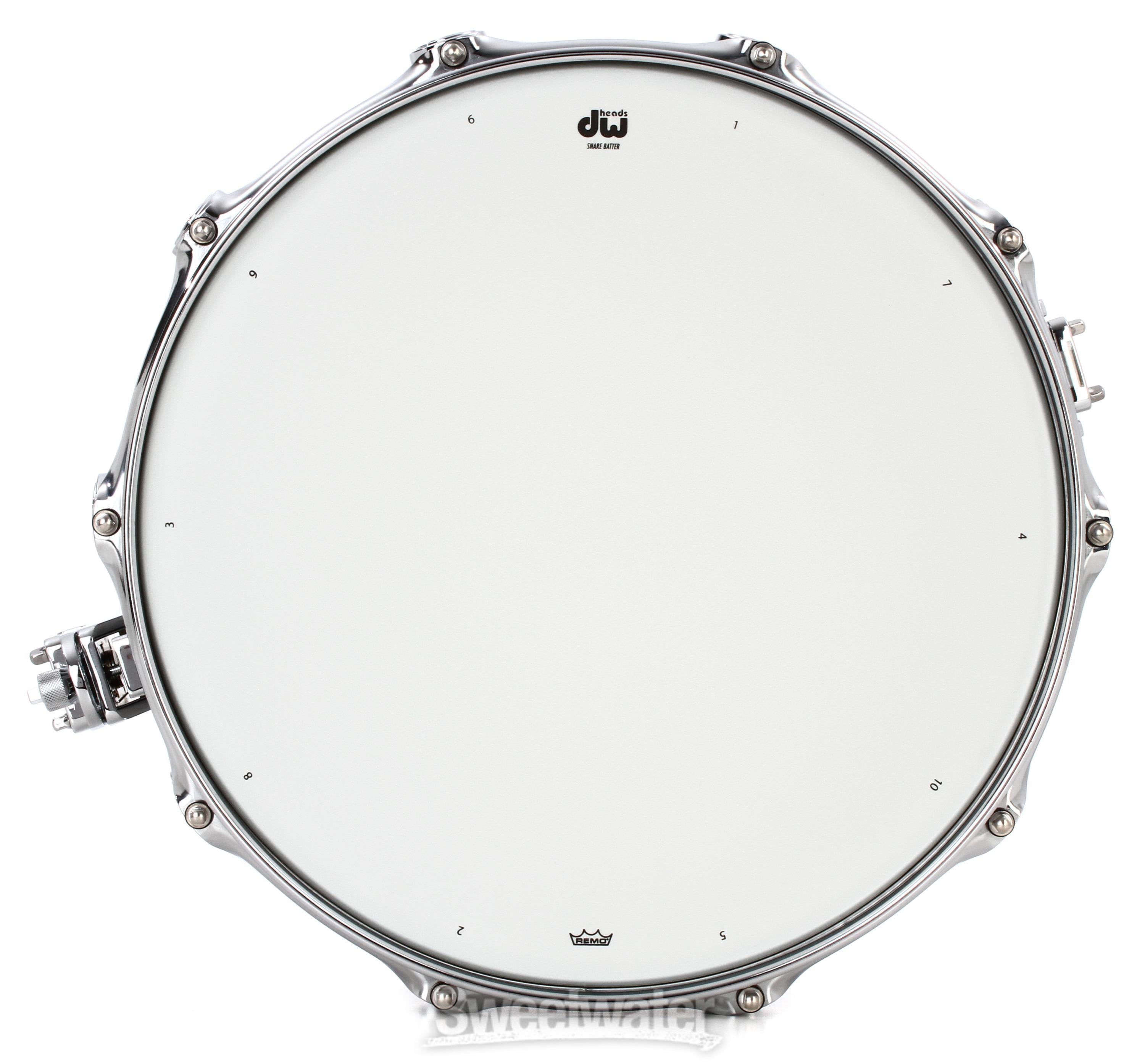 DW Collector's Series Metal Snare - 6.5 inch x 14 inch, Aluminum