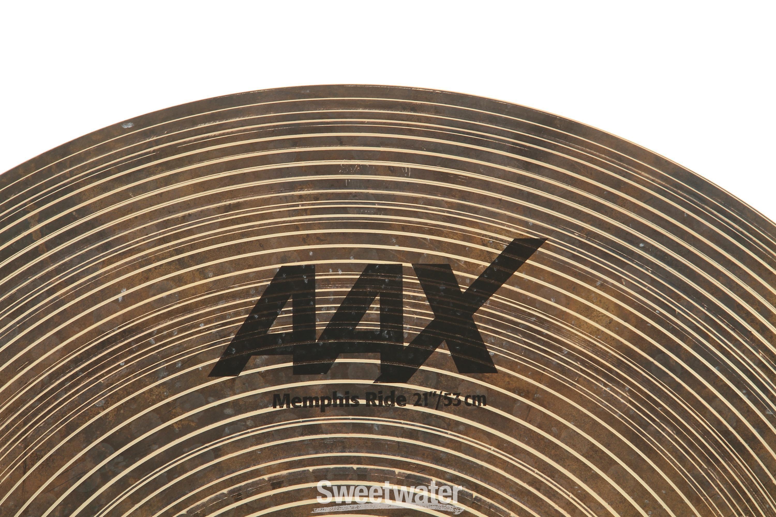 Sabian aax deals memphis ride 21