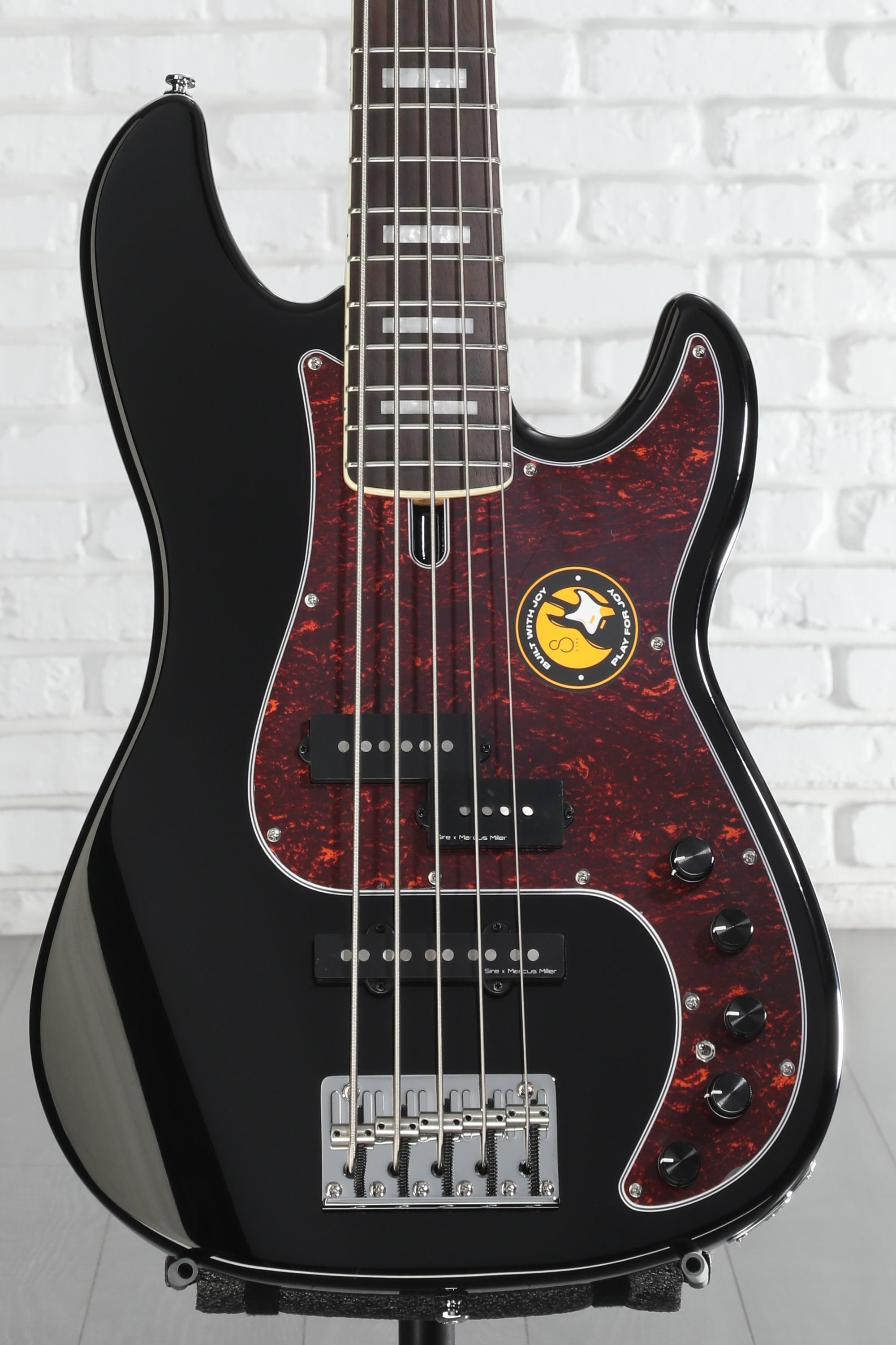 Sire Marcus Miller P7 Alder 5-string Bass Guitar - Black | Sweetwater
