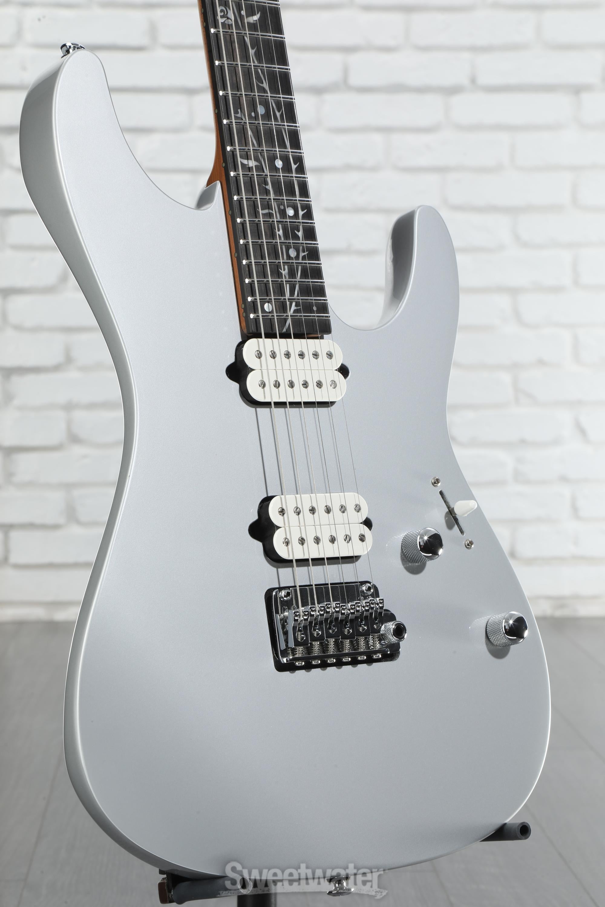 Ibanez TOD10 Tim Henson Signature Electric Guitar - Classic Silver