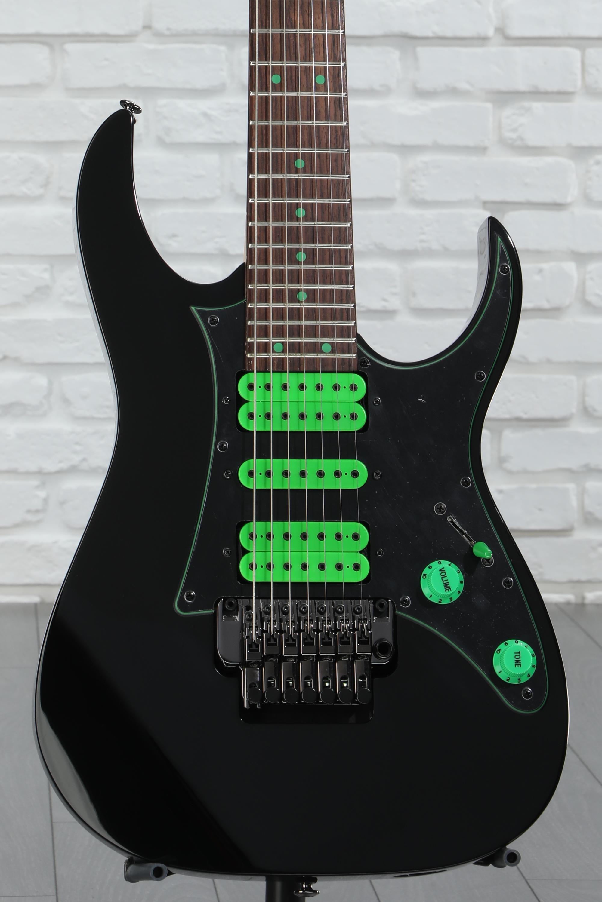 Ibanez アイバニーズ　UV70P-BK Steve Vaiモデル7弦ギター Ibanez UV70PBK JEM/UV Steve Vai Signature 7 String Electric