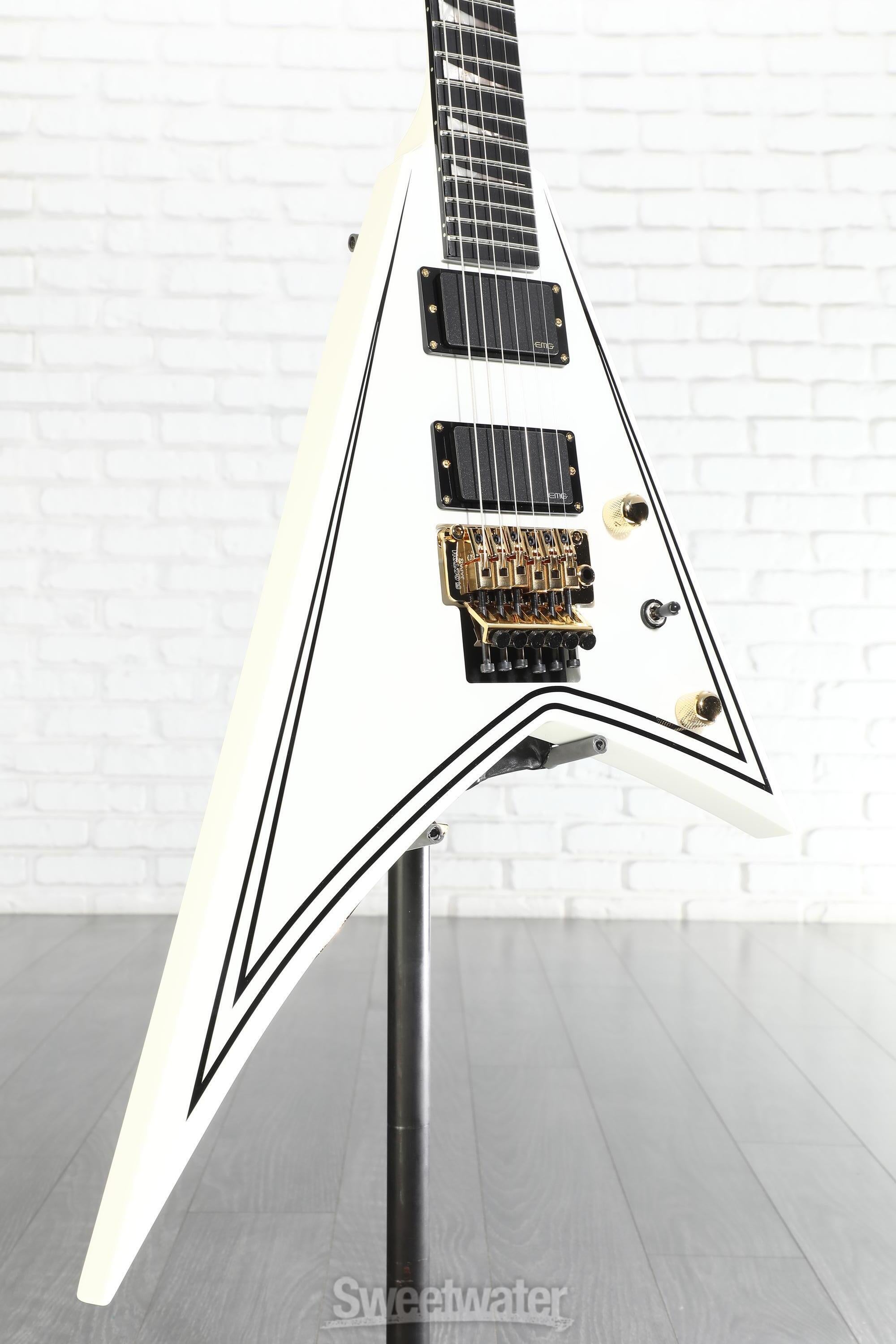 ギター Jackson RR24  white Jackson American Series Rhoads RR24 HT Electric Guitar Snow White