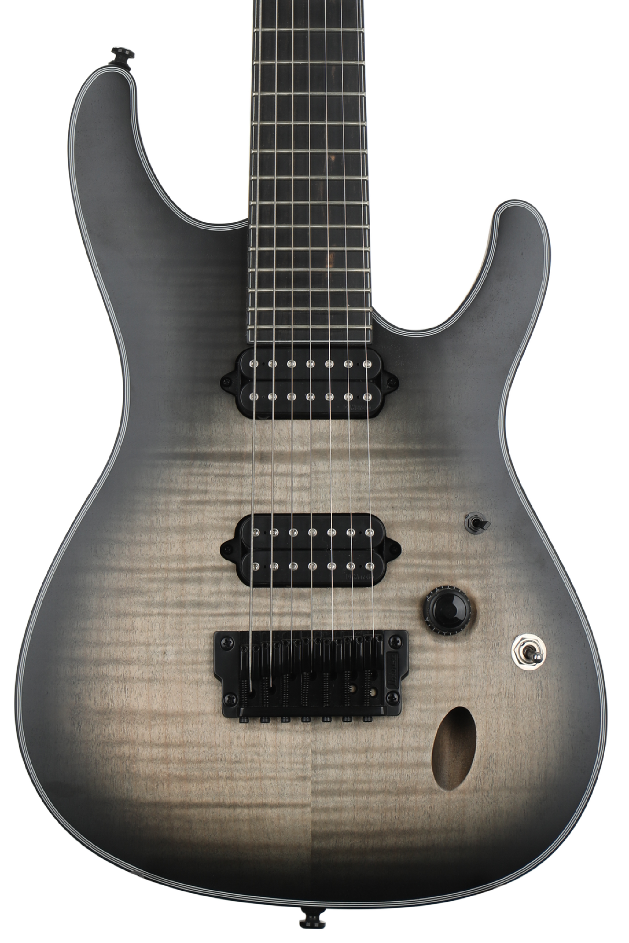 Ibanez S Series Iron Label SIX7FDFM Dent 'n Scratch - Dark Space