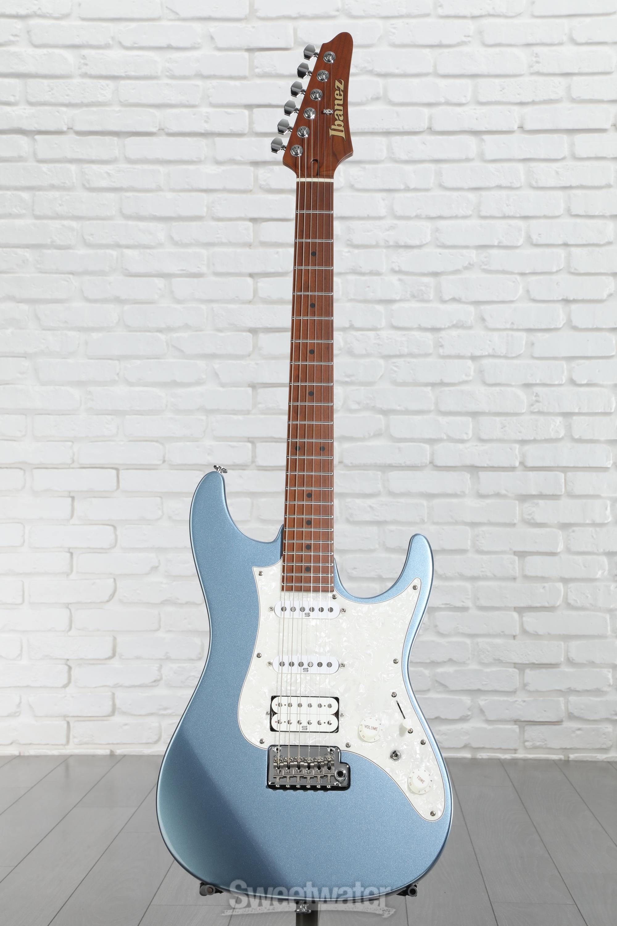 Ibanez Prestige AZ2204 - Ice Blue Metallic | Sweetwater