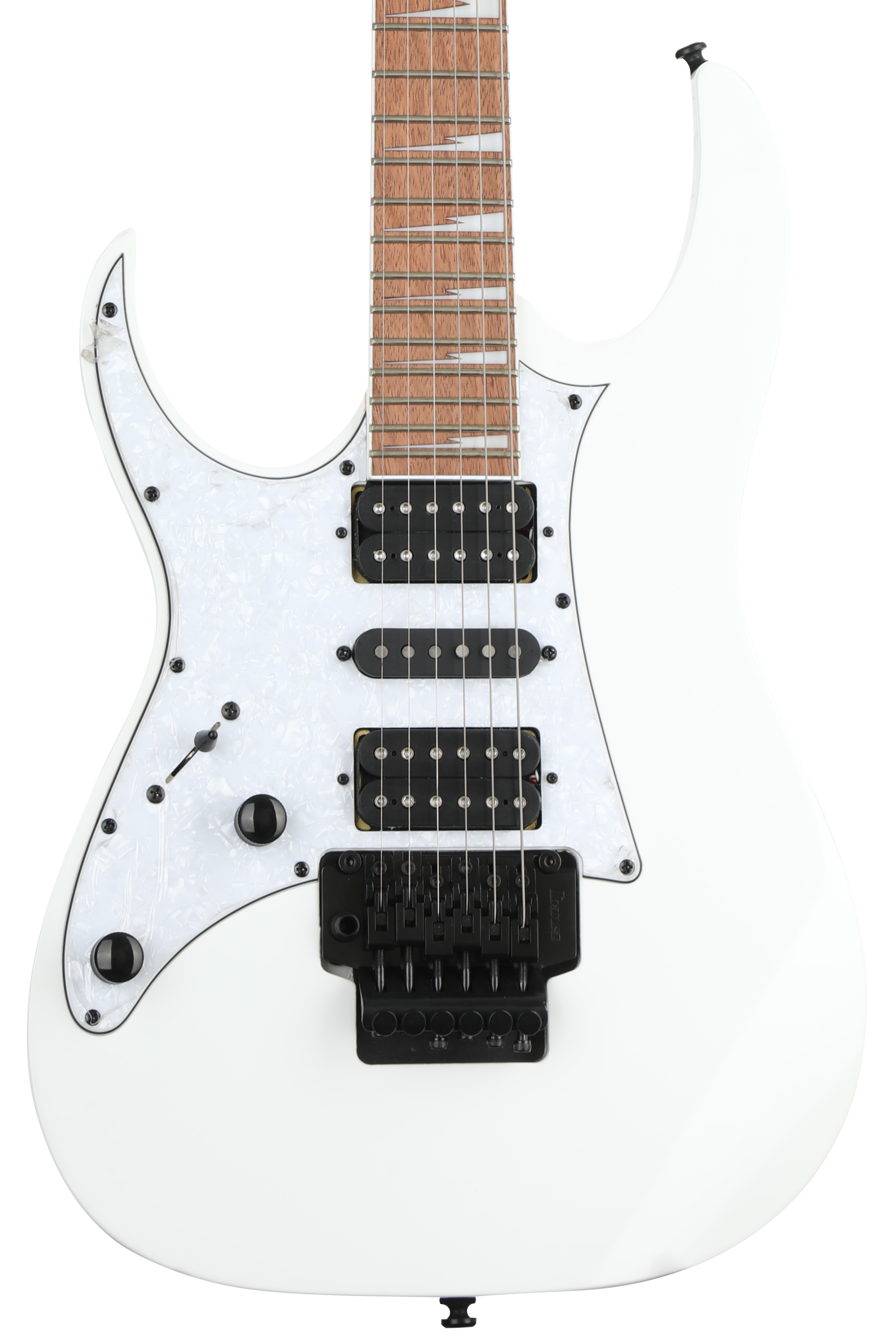 Ibanez RG450cxb ホワイト 24フレット ハムバッカー Amazon.com: Ibanez RG Series RG450DXB - White : Musical Instruments