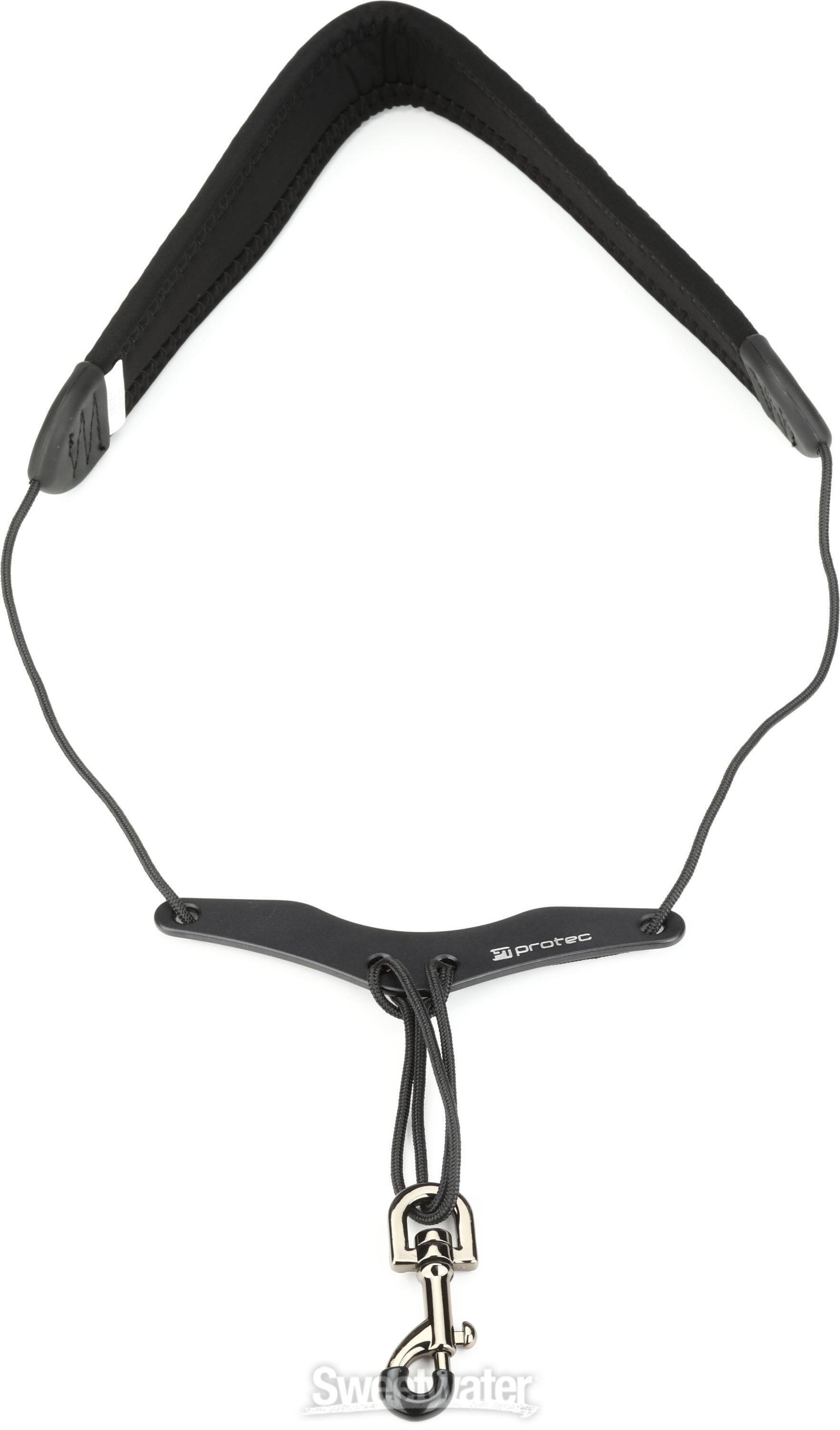 Protec Less Stress Courroie en cuir avec mousqueton en m tal de qualit sup