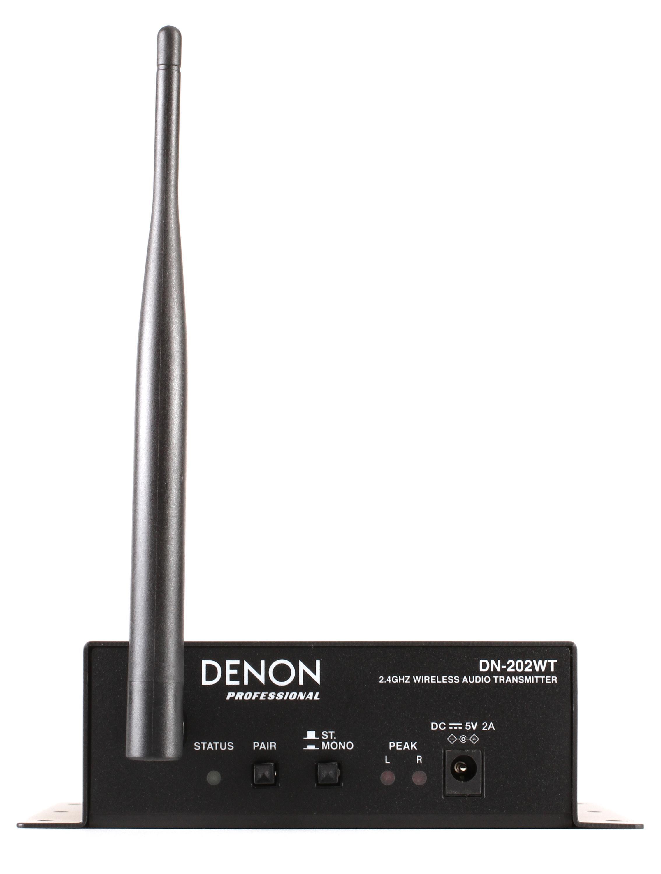 Denon Professional DN-202WT Wireless Audio Transmitter | Sweetwater