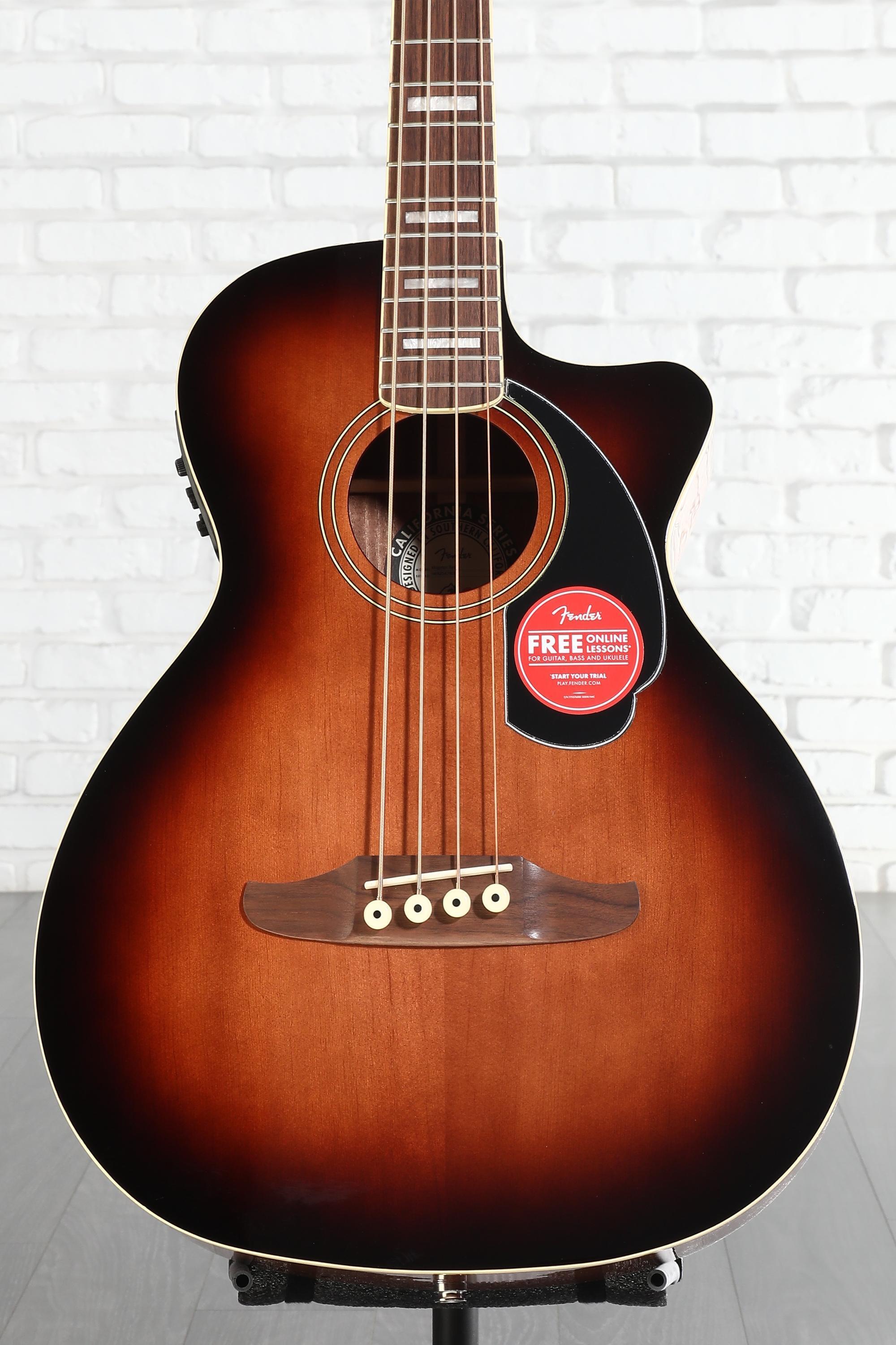 Fender Kingman Acoustic-electric Bass - Shaded Edge Burst Reviews