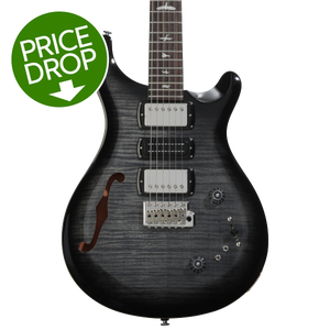 PRS SE Custom 22 Semi-Hollow Electric Guitar - Gray Black PRS SE Custom 22 Semi-Hollow Electric Guitar - Gray Black