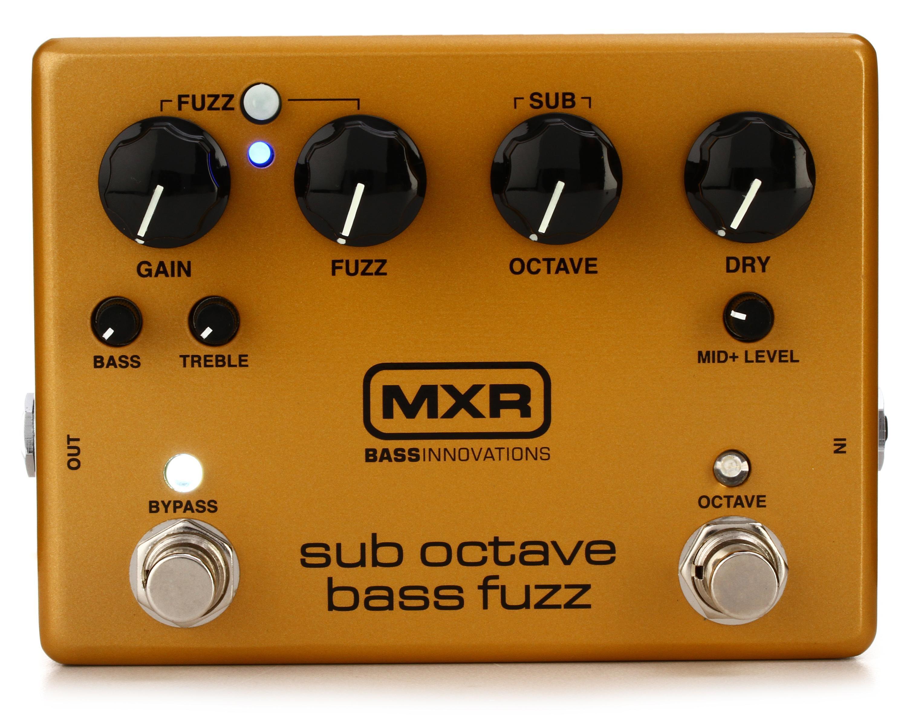 MXR M287 Sub Octave Bass Fuzz Pedal | Sweetwater