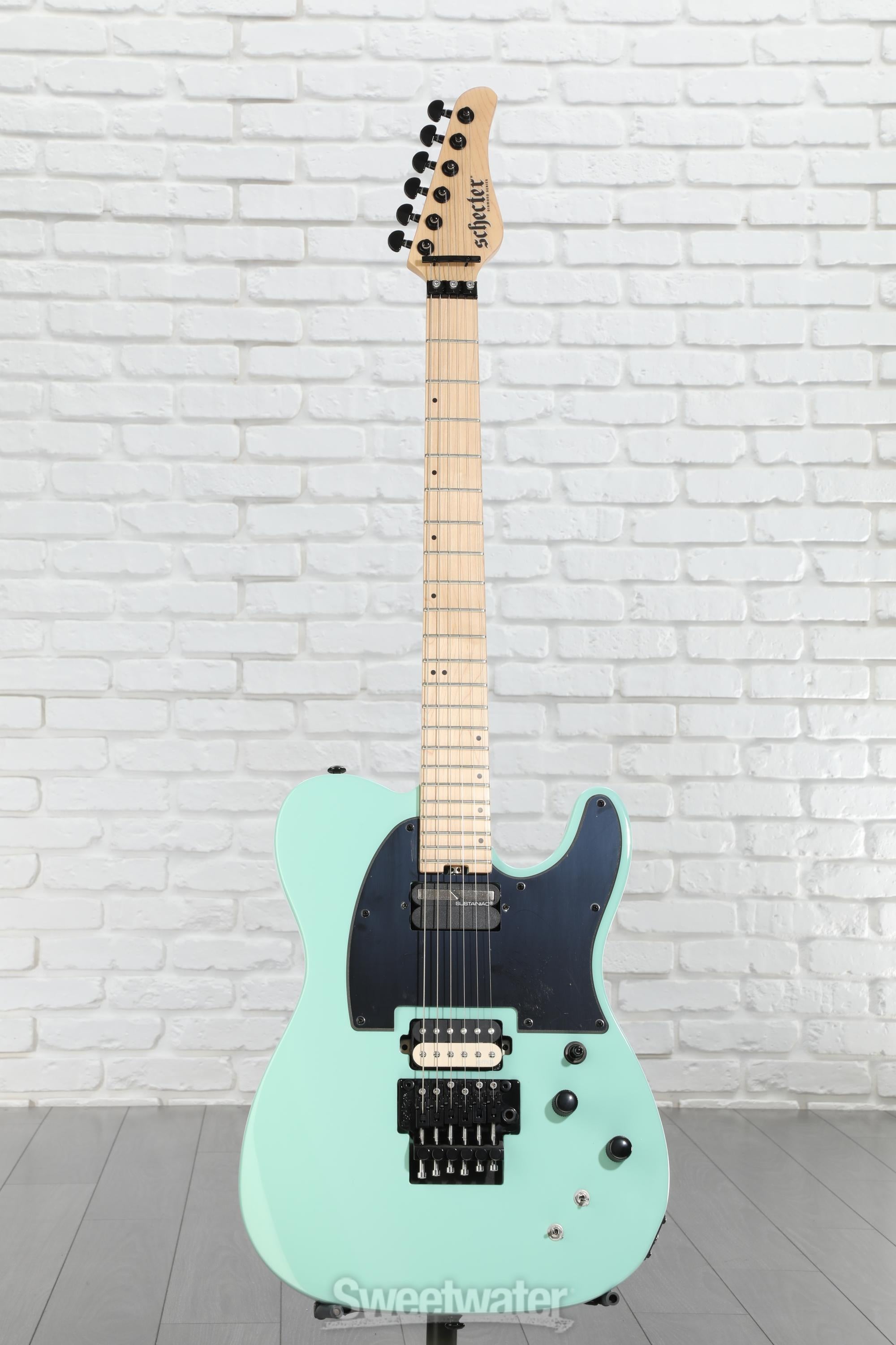 Schecter Sun Valley Super Shredder PT FR with Sustainiac - Sea