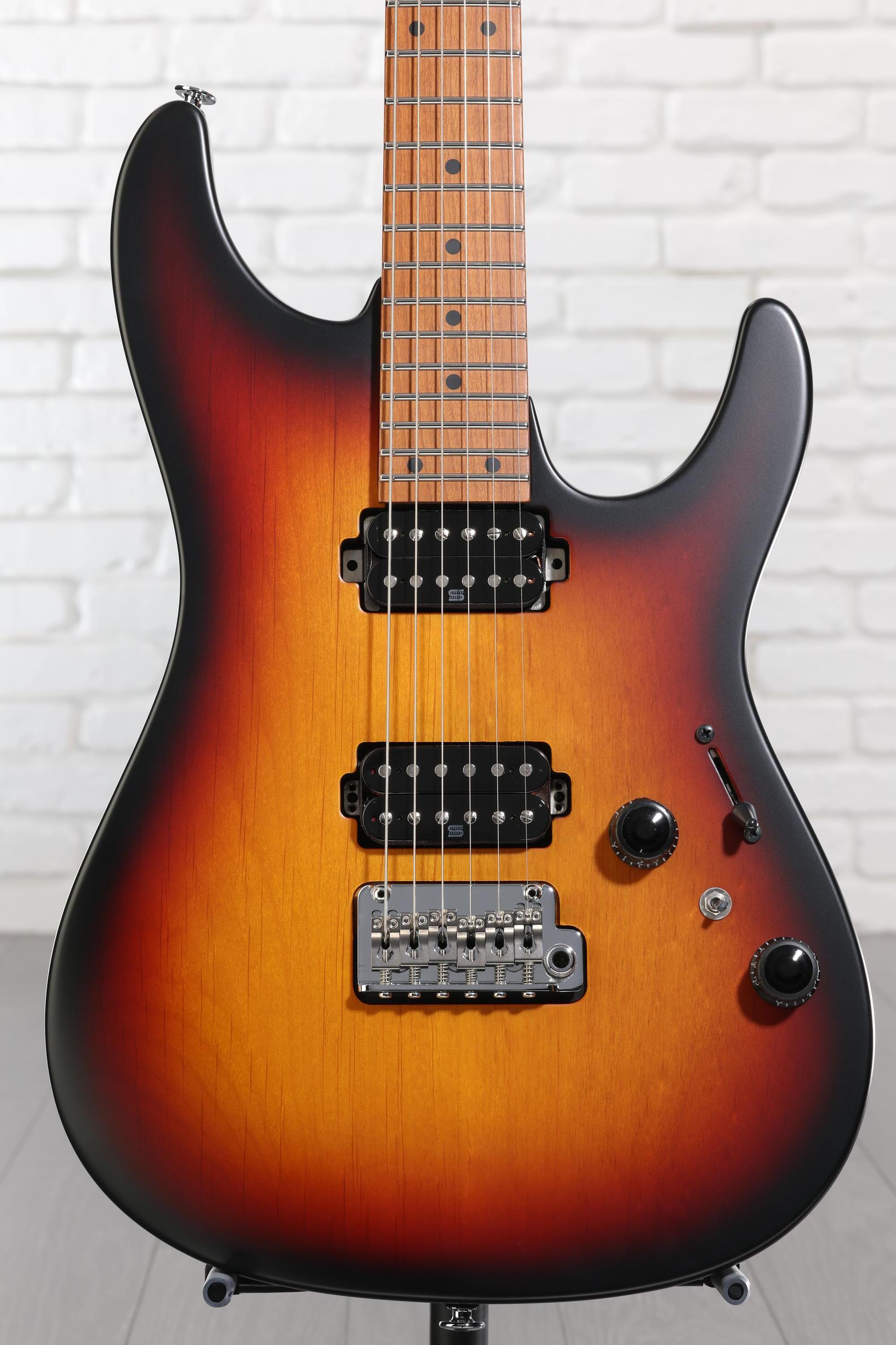 Ibanez Prestige AZ2402 Electric Guitar - Tri Burst Fade Flat