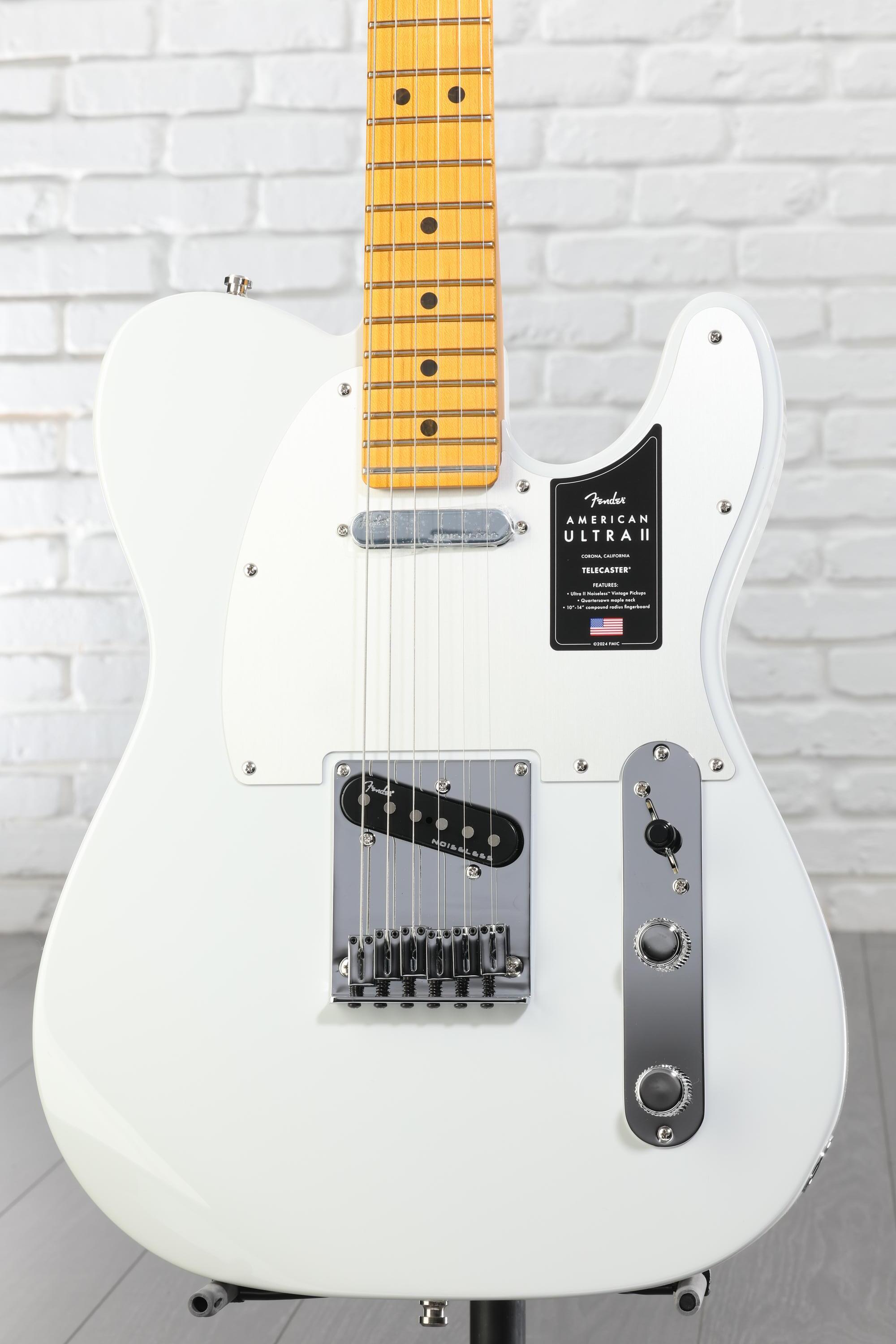 Fender American Ultra II Telecaster Electric Guitar - Avalanche