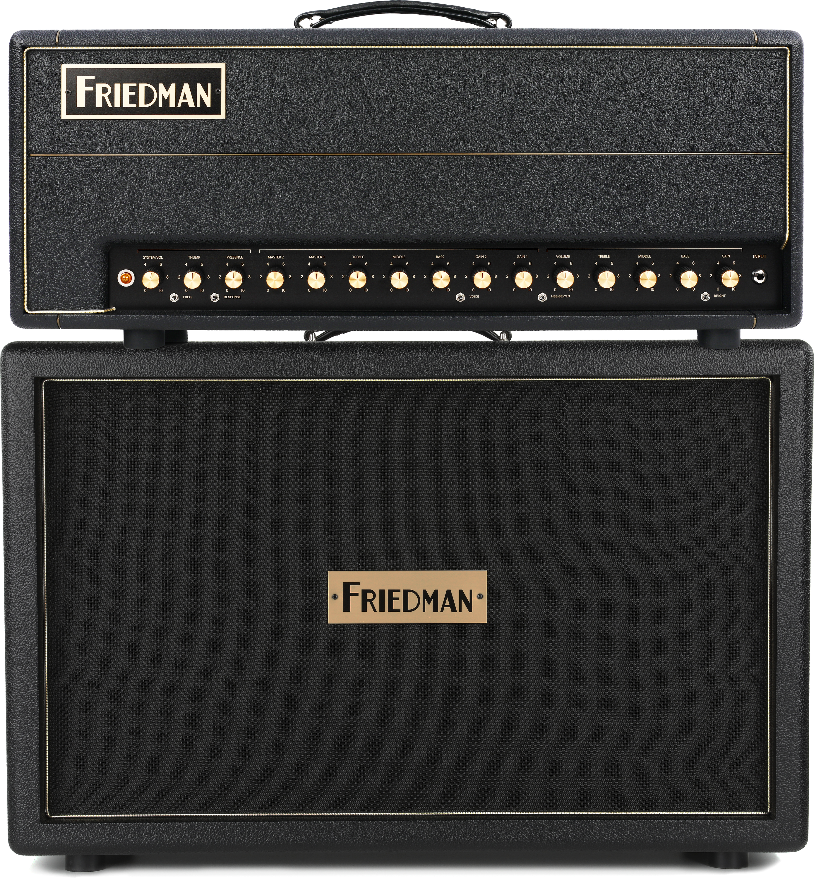 Friedman BE-100 Deluxe 3-channel 100-watt Tube Head with 120-watt