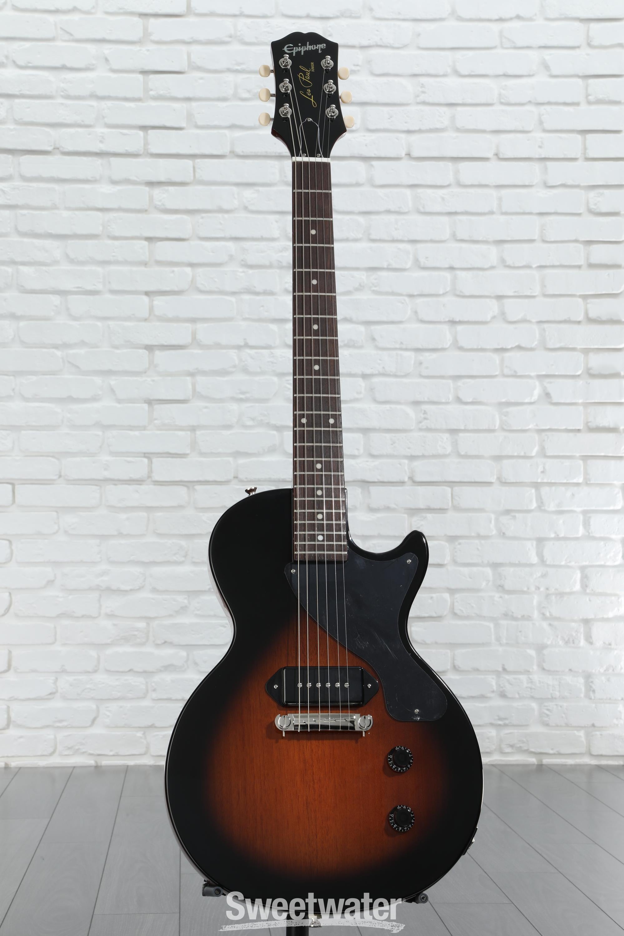 新作人気 Paul Les Epiphone Junior Burst Tobacco - Guitar Electric ギター