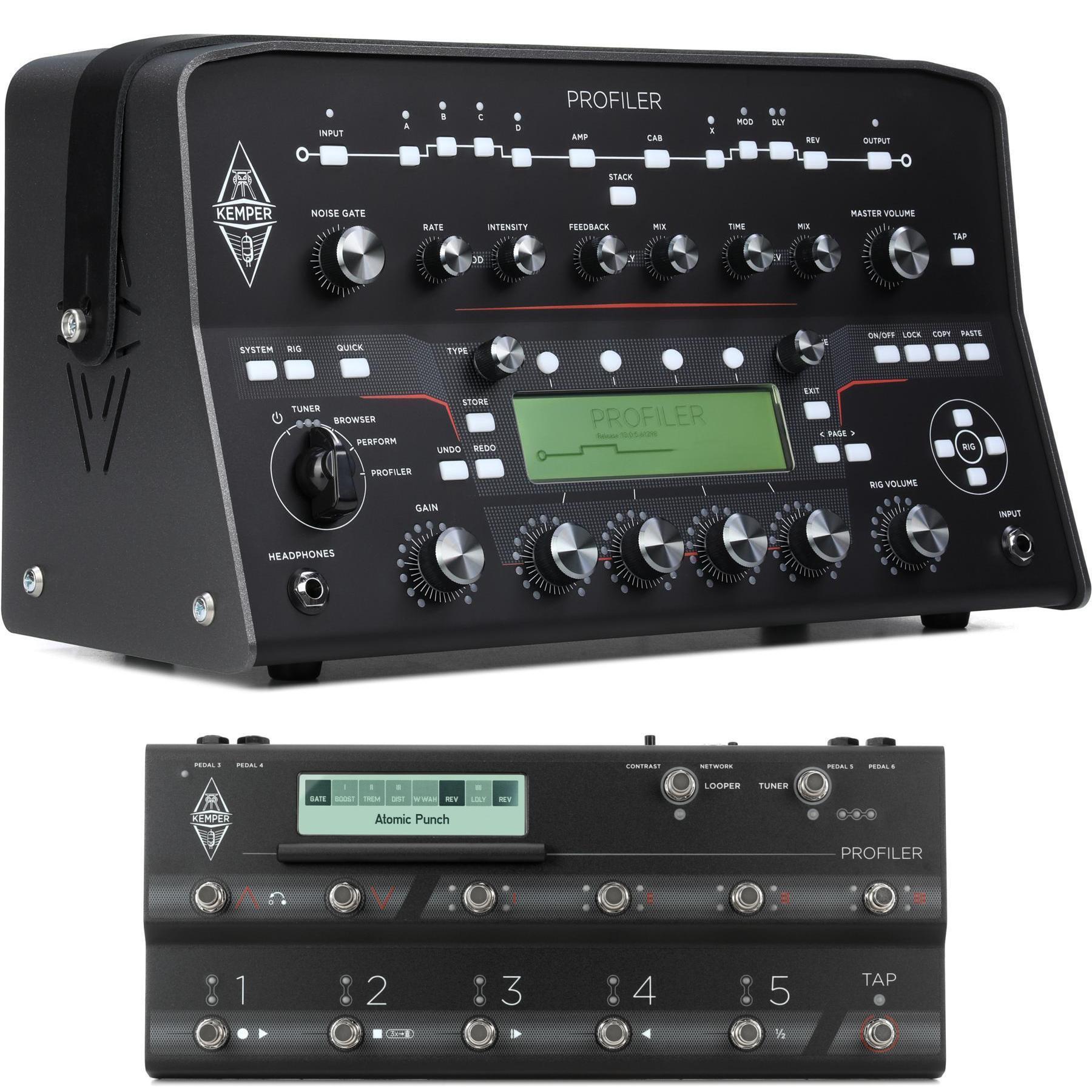 Kemper Profiler HEAD WHTE 白　専用ケース、midiコントローラー、おまけ付き Kemper Profiler HEAD WHTE 白 専用ケース、midiコントローラー