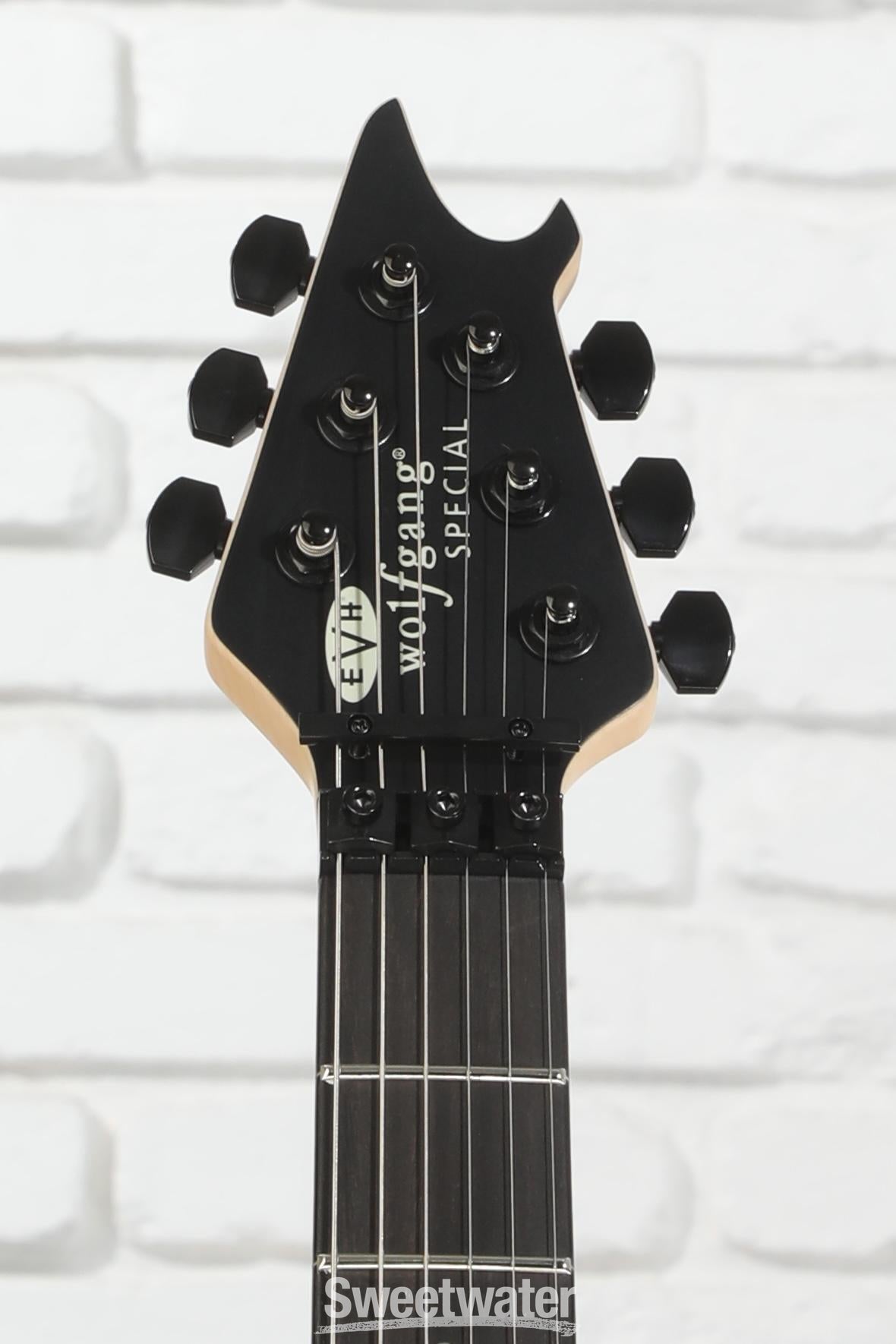 EVH Wolfgang Special Electric Guitar - Stealth Black | Sweetwater