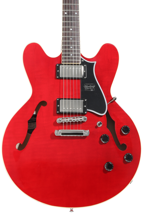 Heritage Standard H-535 Semi-hollowbody Electric Guitar - Trans