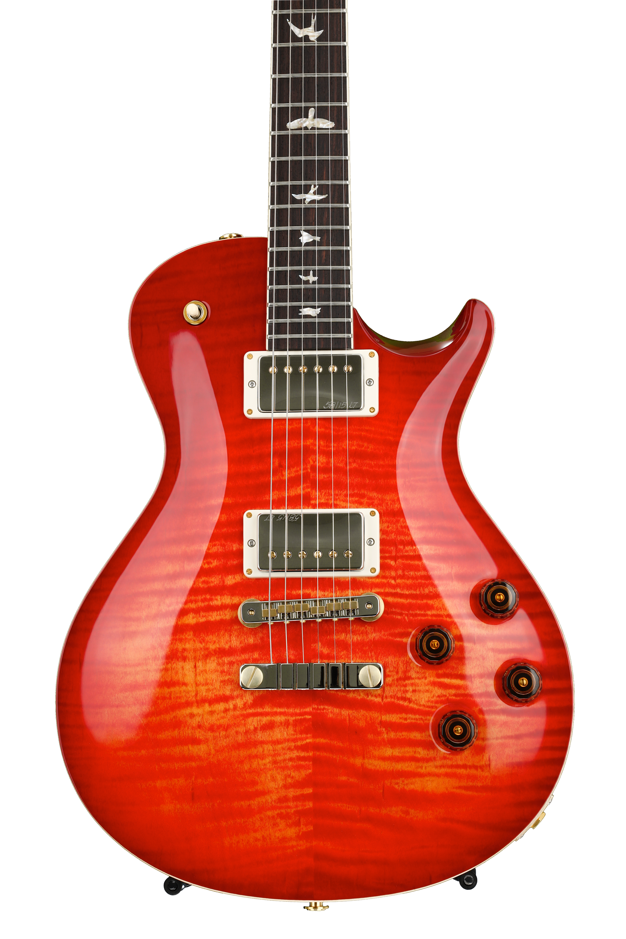 PRS McCarty 594 10top 限定カラーブラッドオレンジバースト PRS McCarty 594 Singlecut 10-Top - Blood Orange | Sweetwater