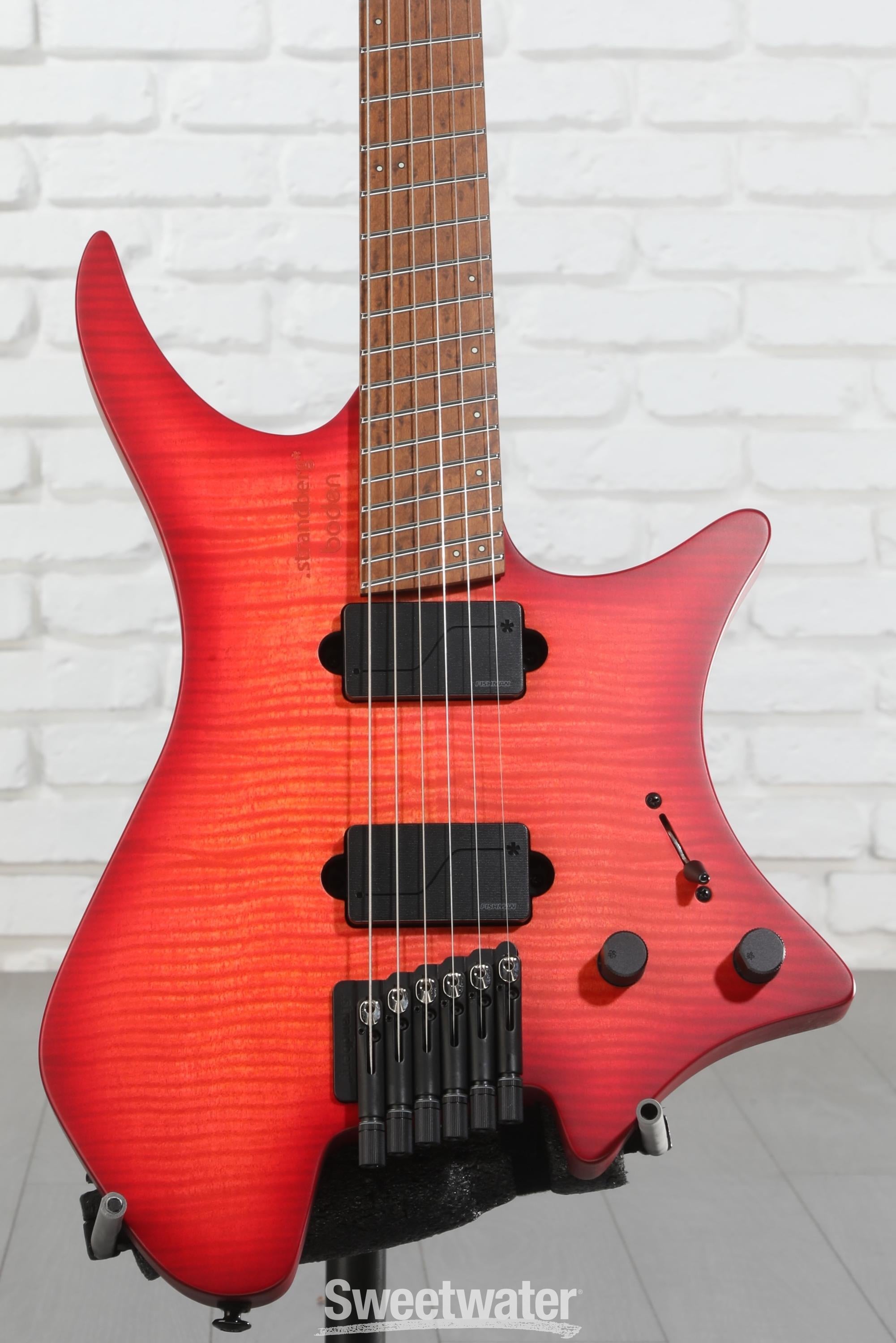 Strandberg Boden Original N2.6 Electric Guitar - Sunset Coral Burst Satin