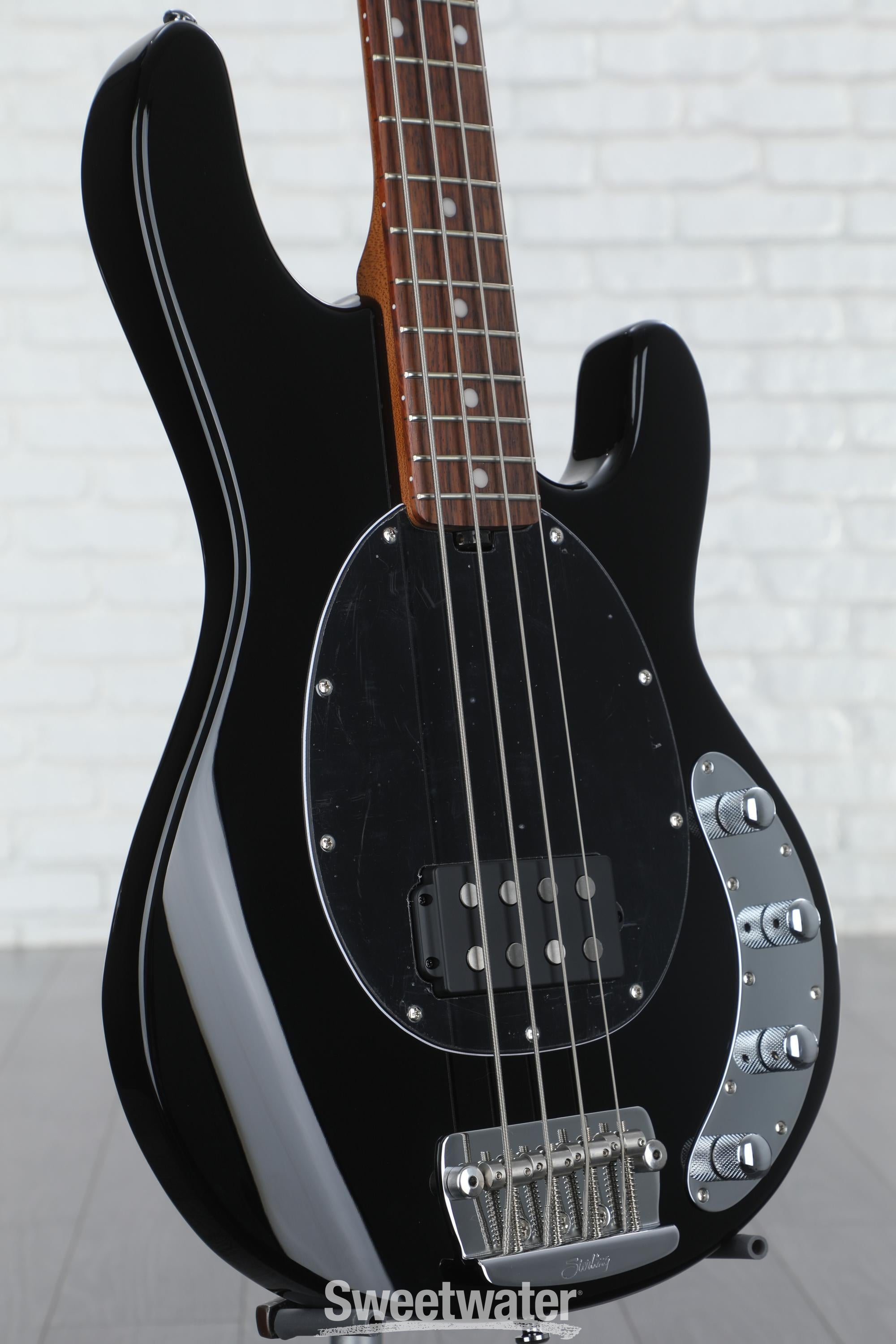 Sterling By Music Man StingRay RAY34 Bass Guitar - Black