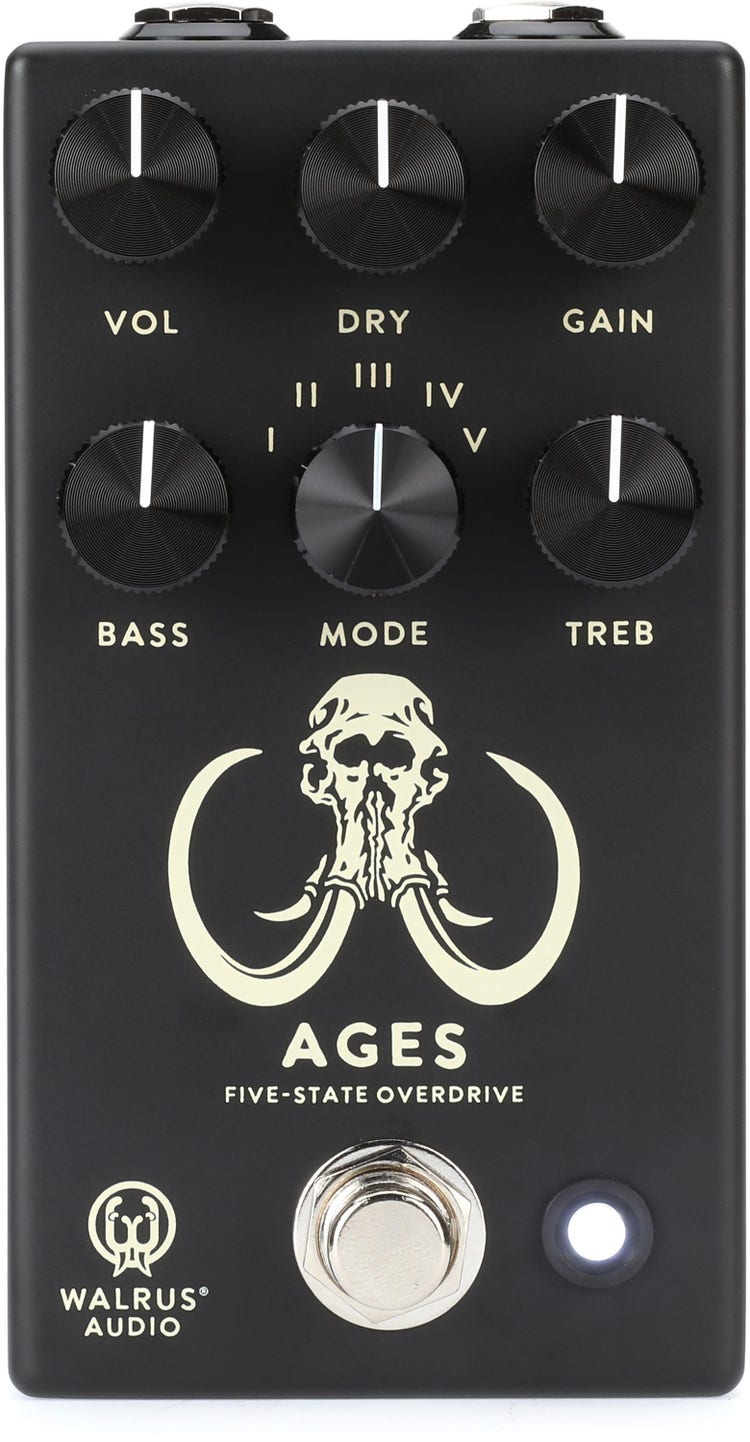 Walrus Audio Ages Five-state Overdrive Pedal - Black
