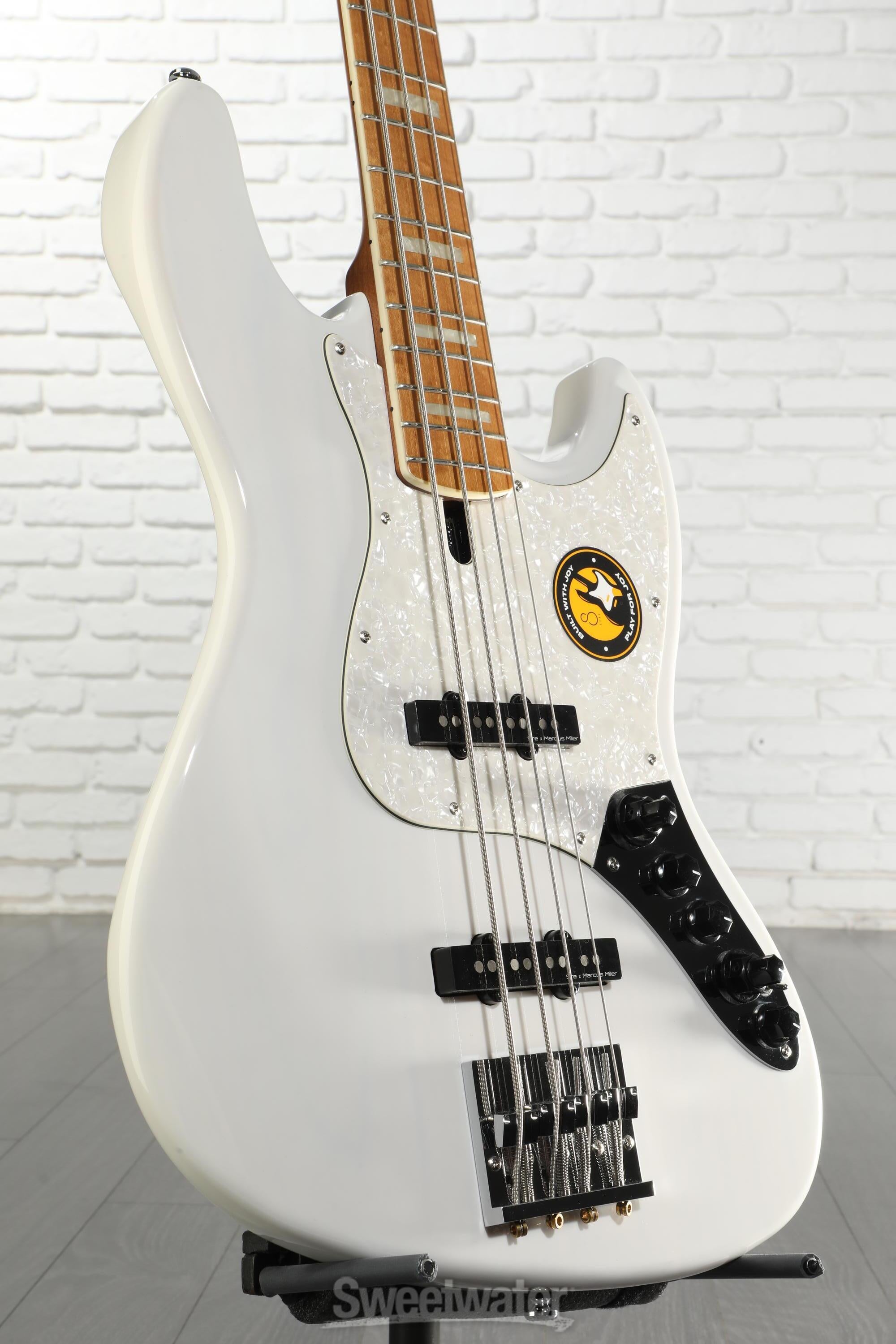 Sire Marcus Miller V8 4-string Bass Guitar - White Blonde | Sweetwater