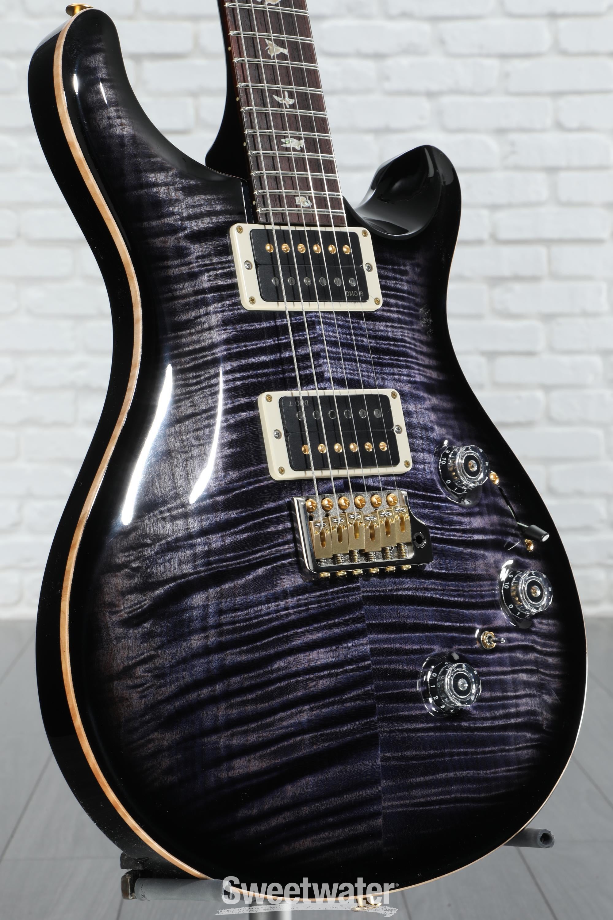 PRS Custom 24 Electric Guitar - Gray Black | Sweetwater