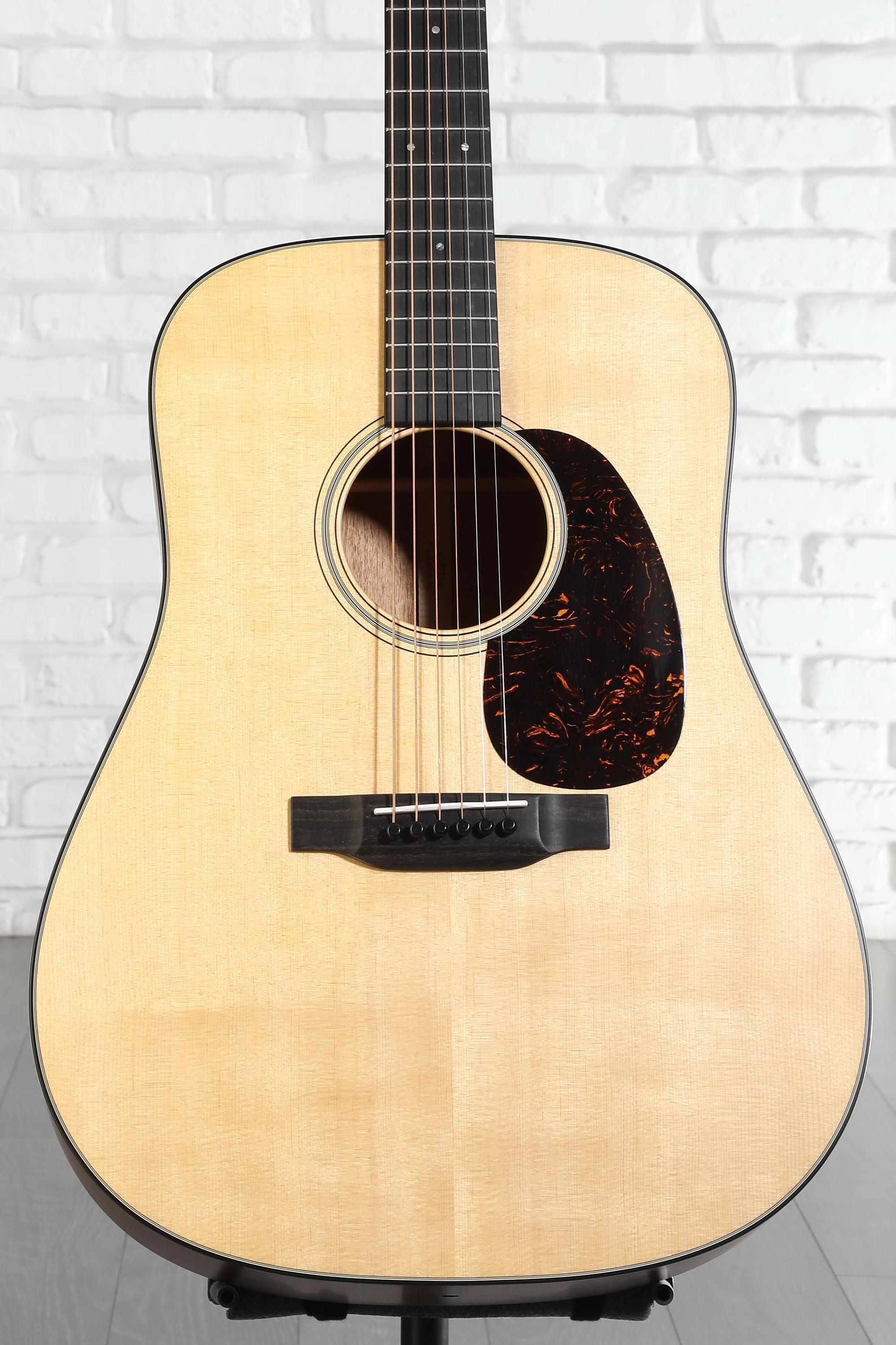 Martin D-18 Satin Standard Series Acoustic Guitar - Satin Natural