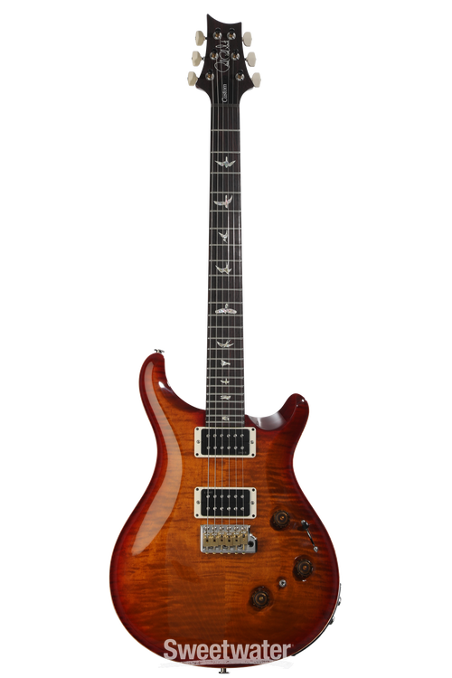 PRS Custom 24 Piezo Electric Guitar - Dark Cherry Sunburst