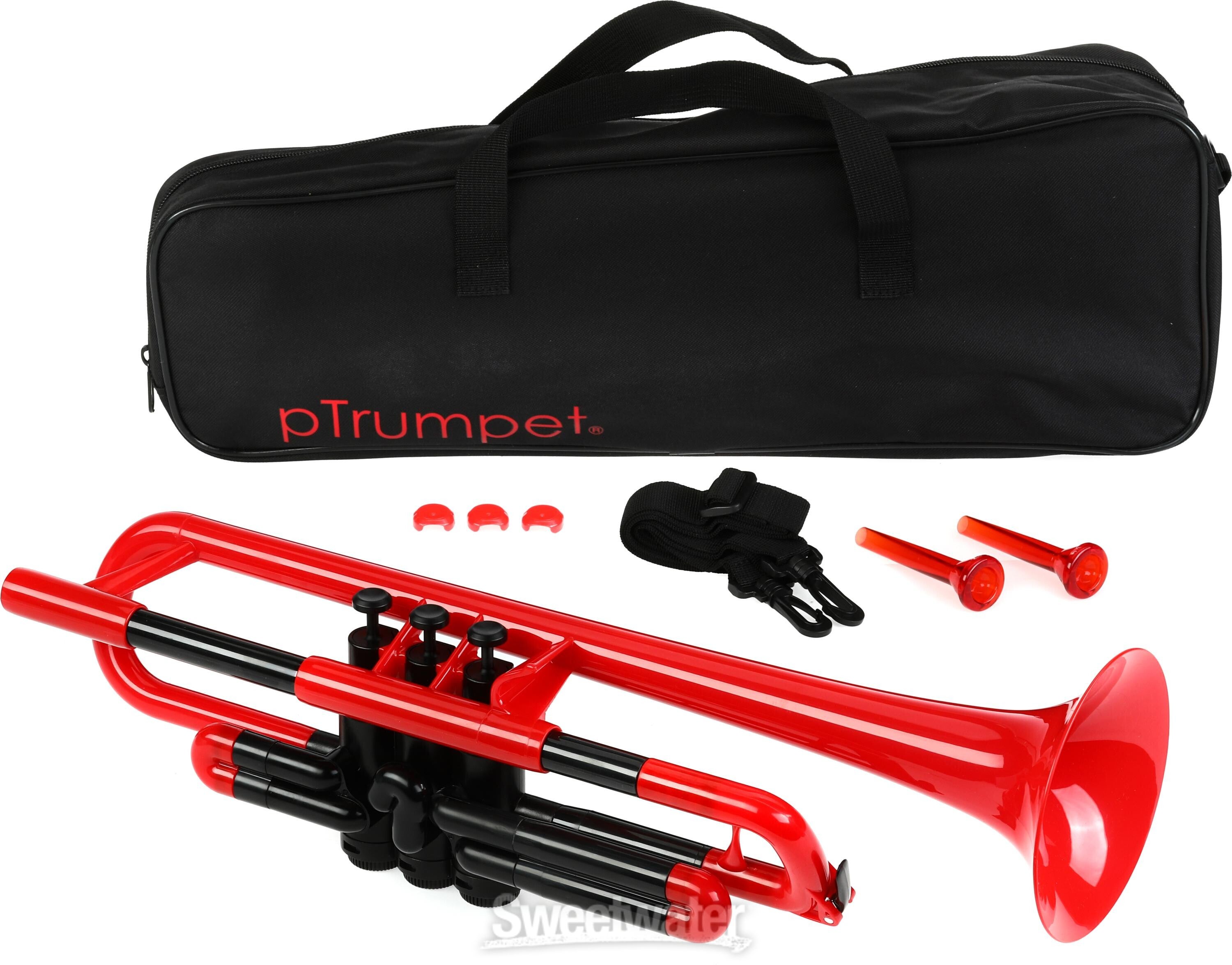 pInstruments pTrumpet 2.0 Trumpet - Red | Sweetwater