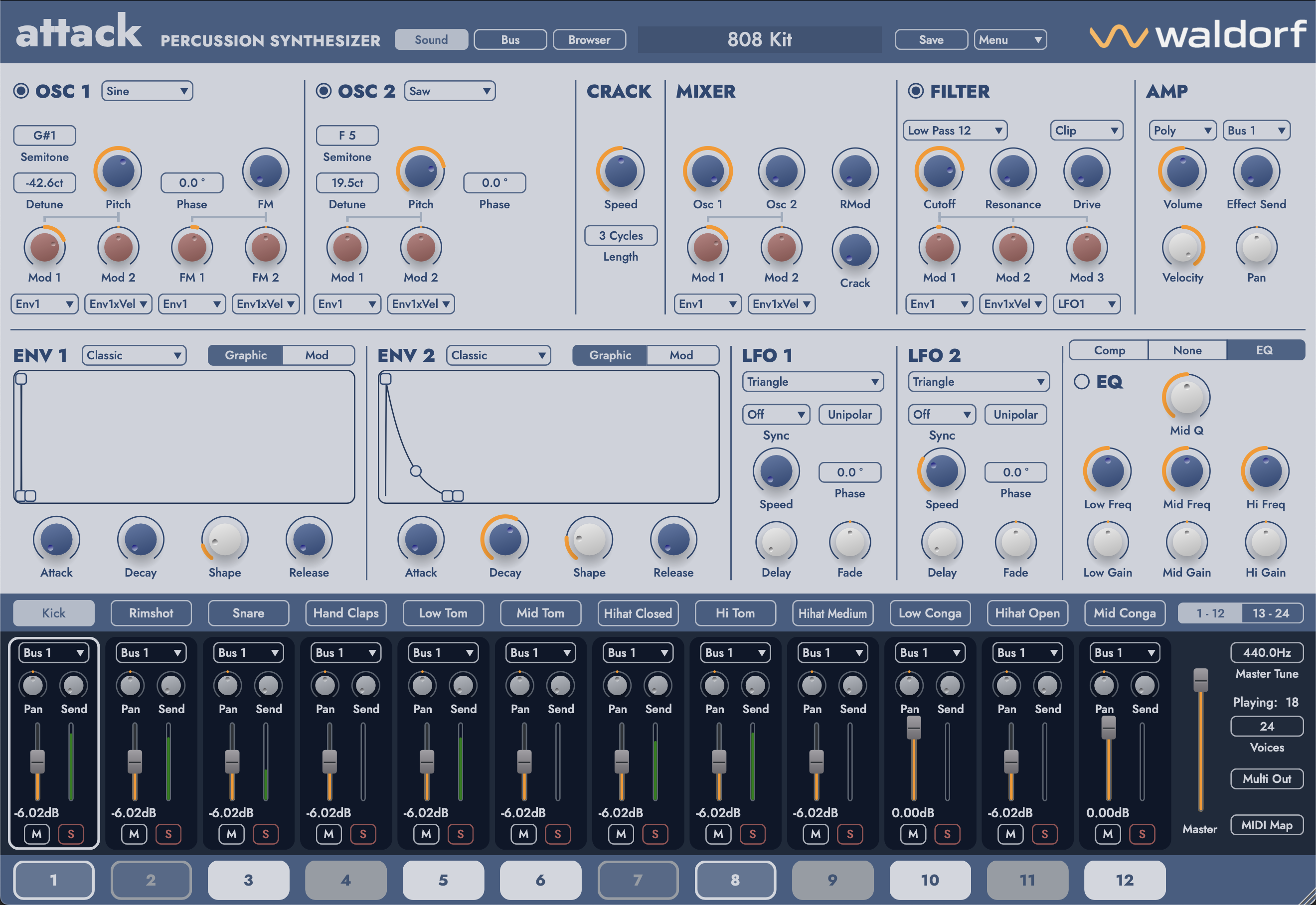 Photo of Waldorf Attack 3 Percussion Synthesizer Plugin