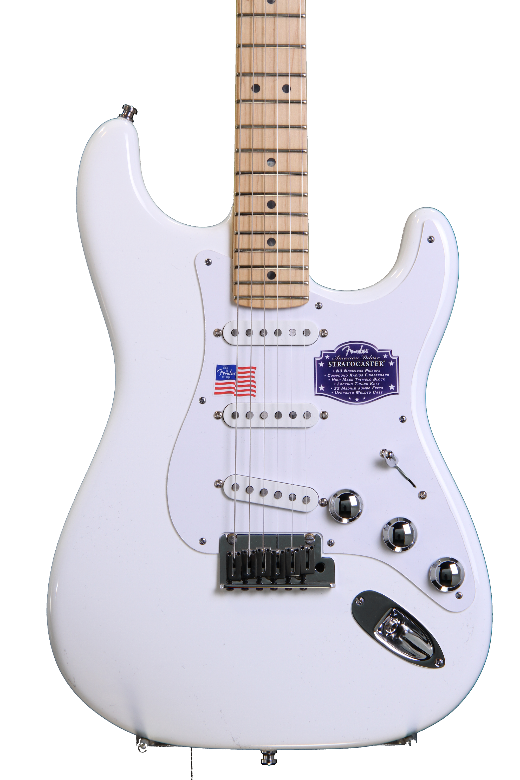 Fender American Deluxe Stratocaster AMBER Electric Guitar