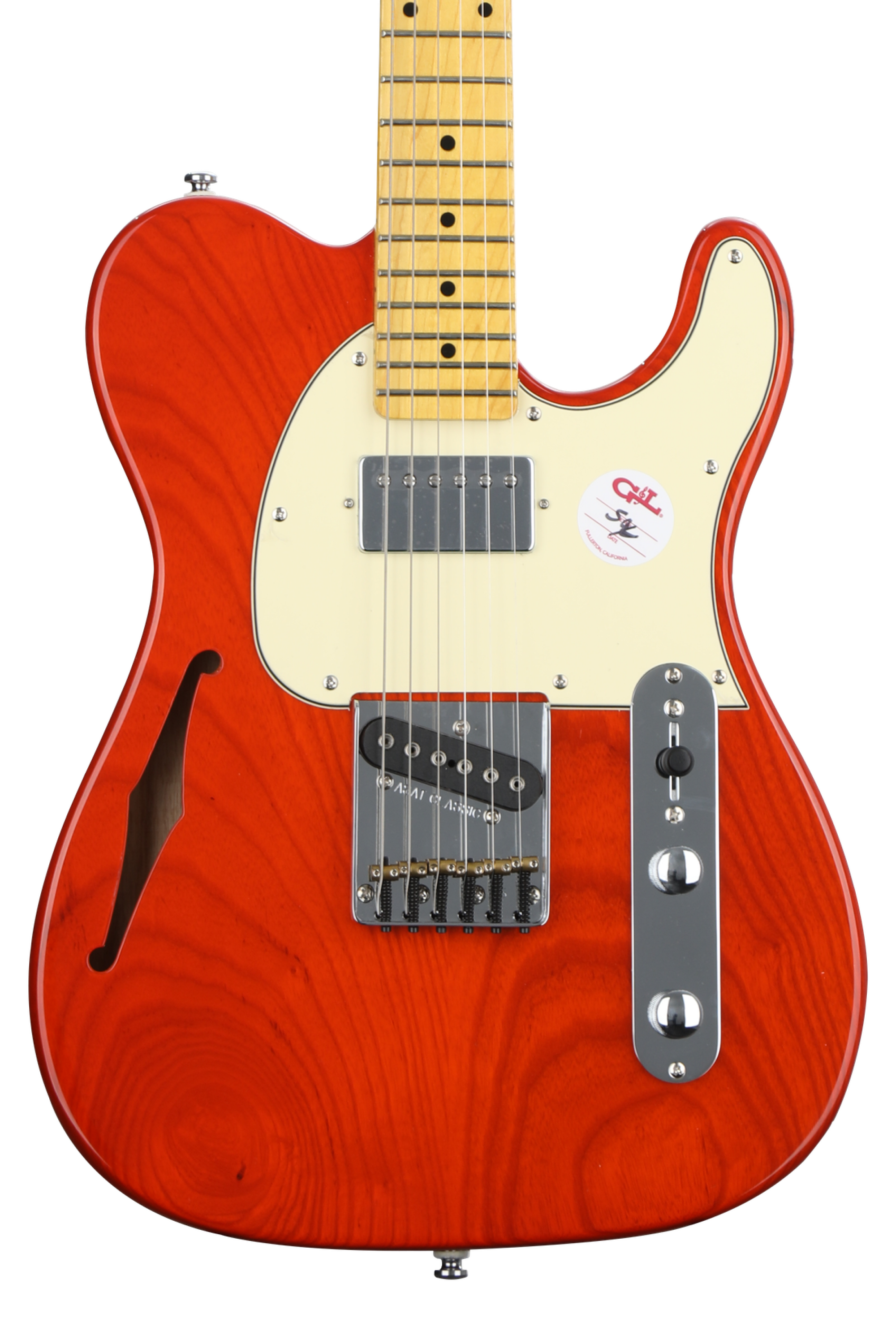 美品 G&L Tribute ASAT Classic Semi-Hollow G&L Tribute ASAT Classic Bluesboy Semi-hollow Electric Guitar