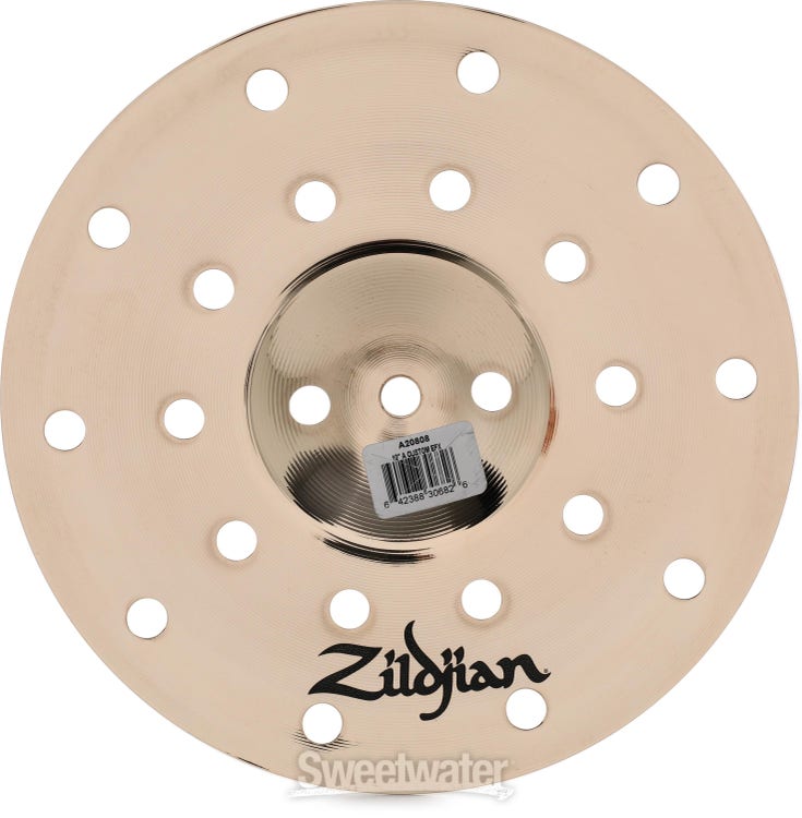 Zildjian 10 inch A Custom EFX Splash Cymbal | Sweetwater 