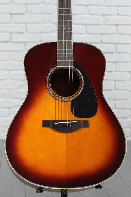 Yamaha LL6 ARE Original Jumbo Acoustic Guitar - Brown Sunburst