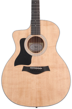 Photo of Taylor 114ce Left-handed Acoustic-electric Guitar - Natural Sapele