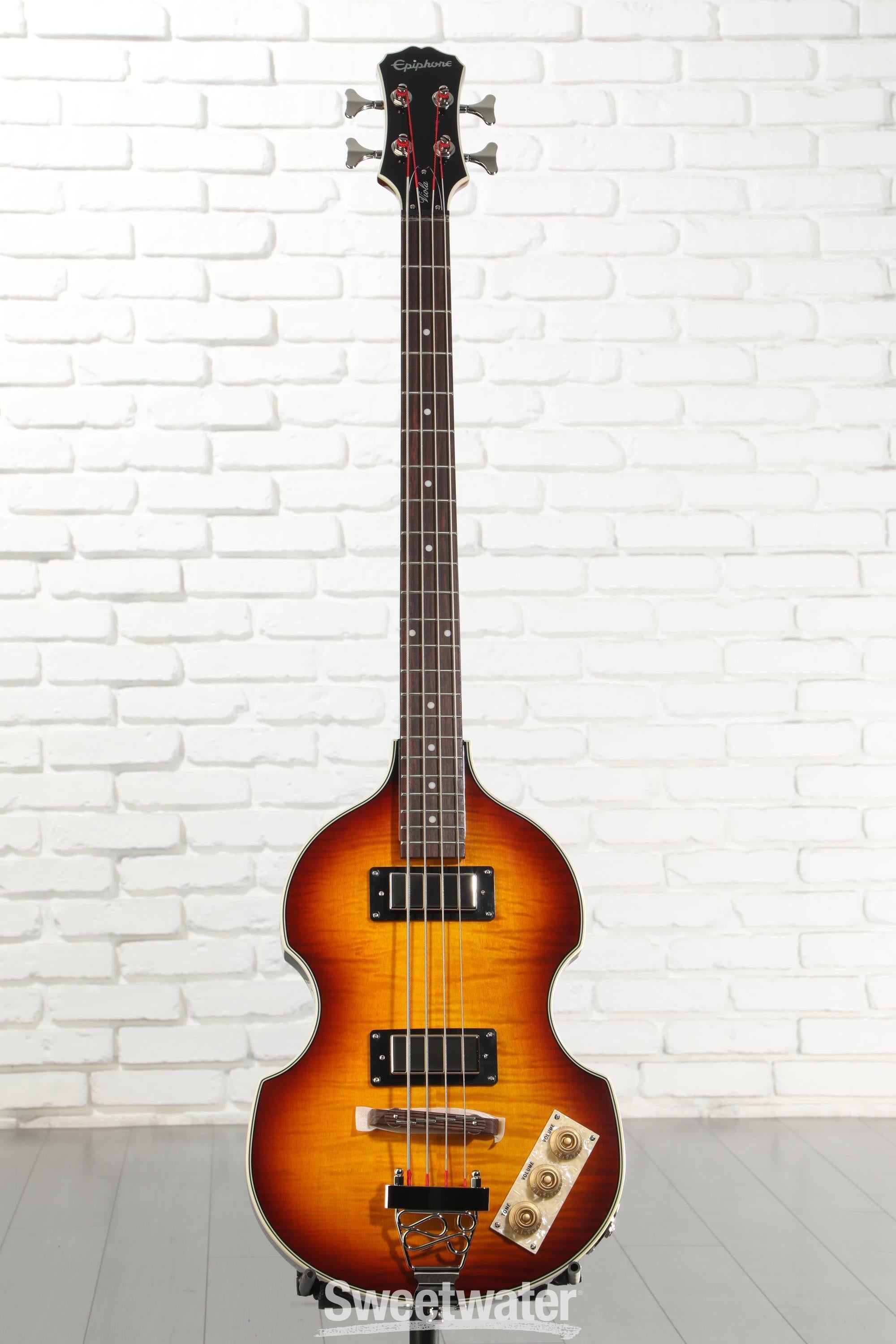 Epiphone Viola Bass 音出しOK そこそこ美中古品 Epiphone Viola Bass