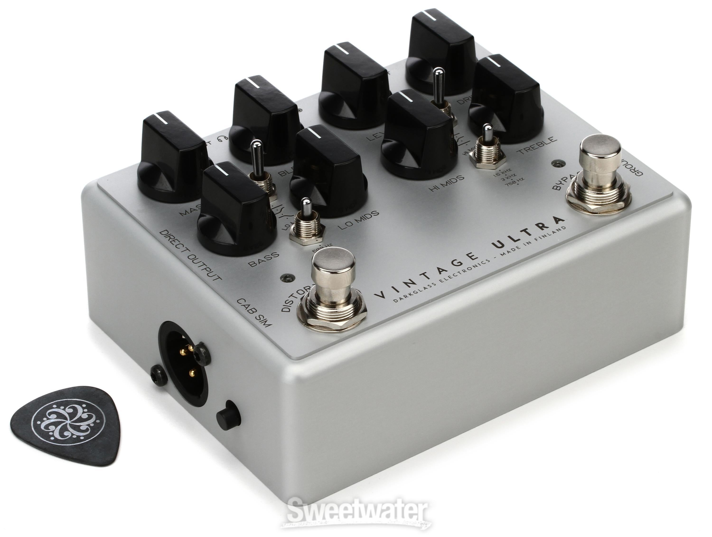 Darkglass Vintage Ultra V2 Bass Preamp Pedal Reviews | Sweetwater
