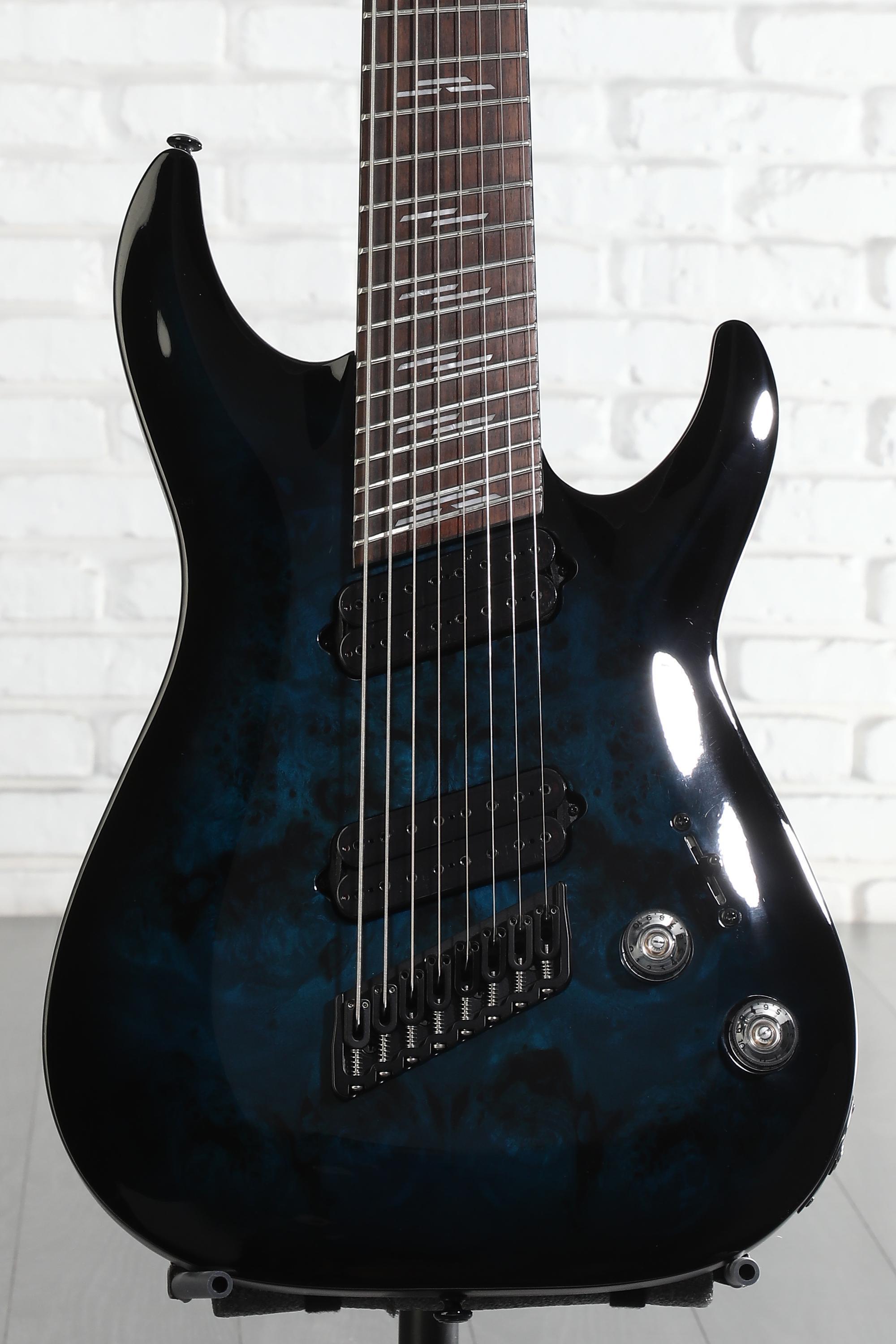 Schecter Omen Elite-8 Multiscale 8-string Electric Guitar - See