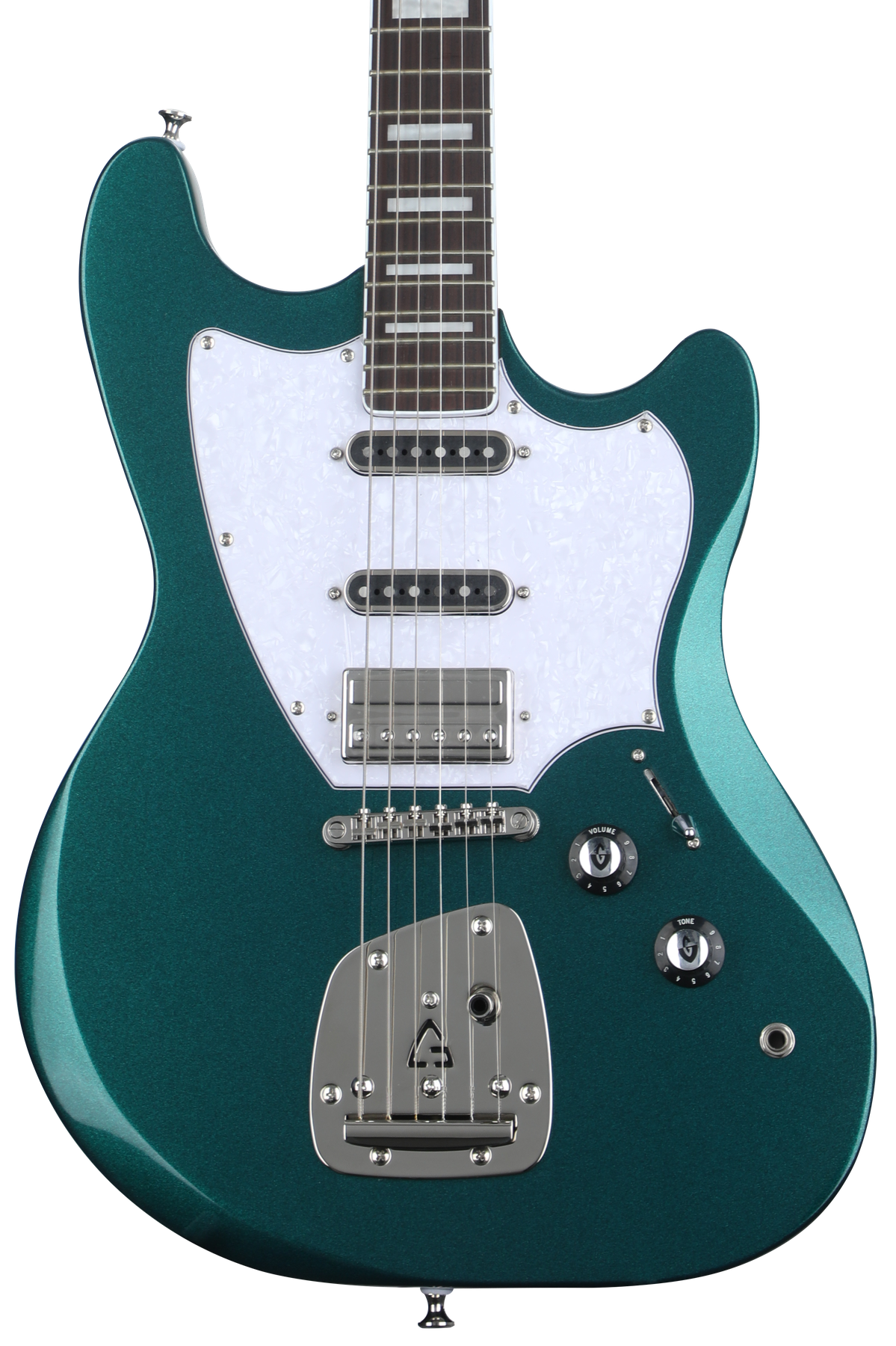 Guild Surfliner Deluxe Electric Guitar - Evergreen Metallic
